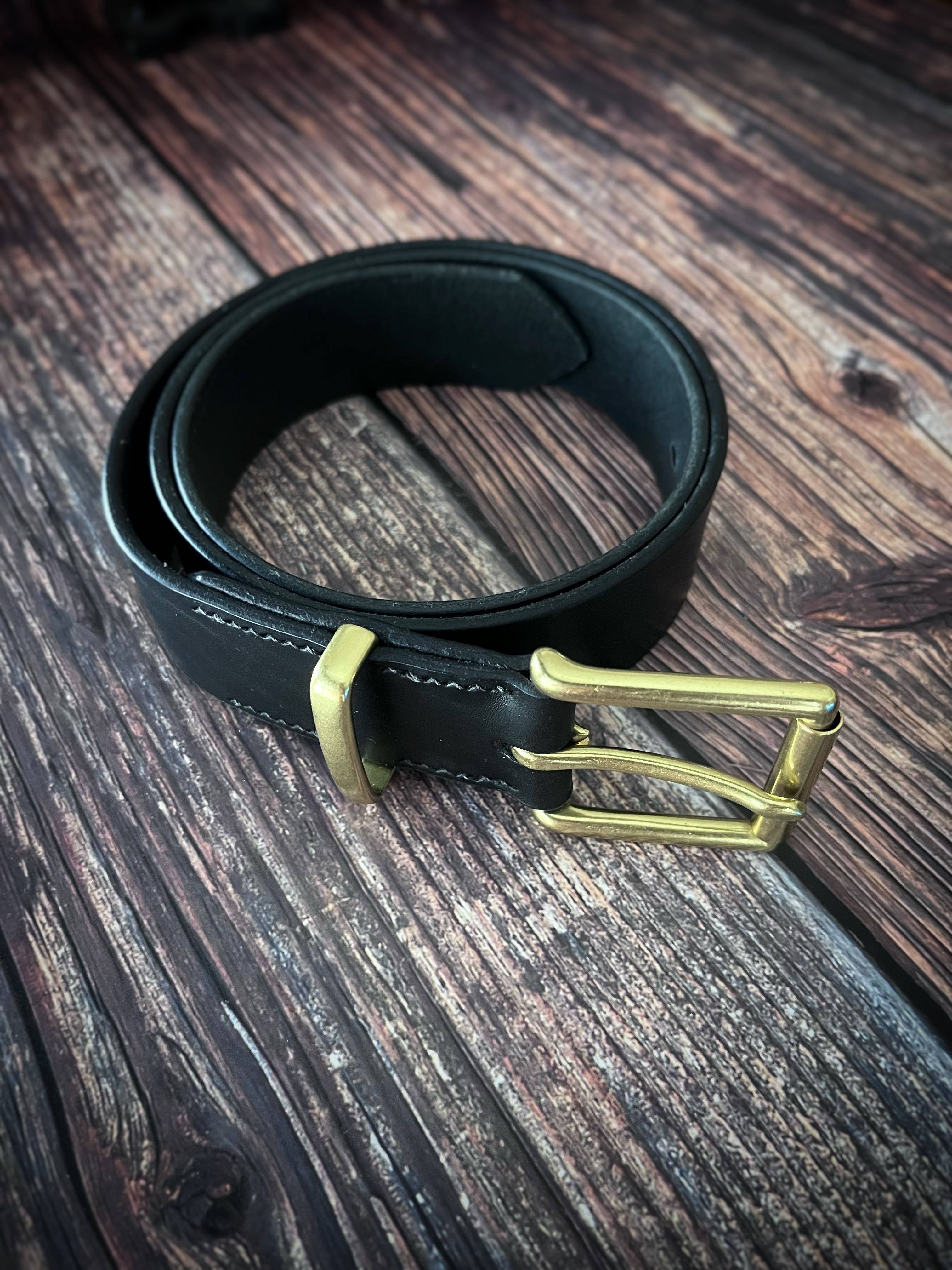 "Moorland" Handmade Leather Belt