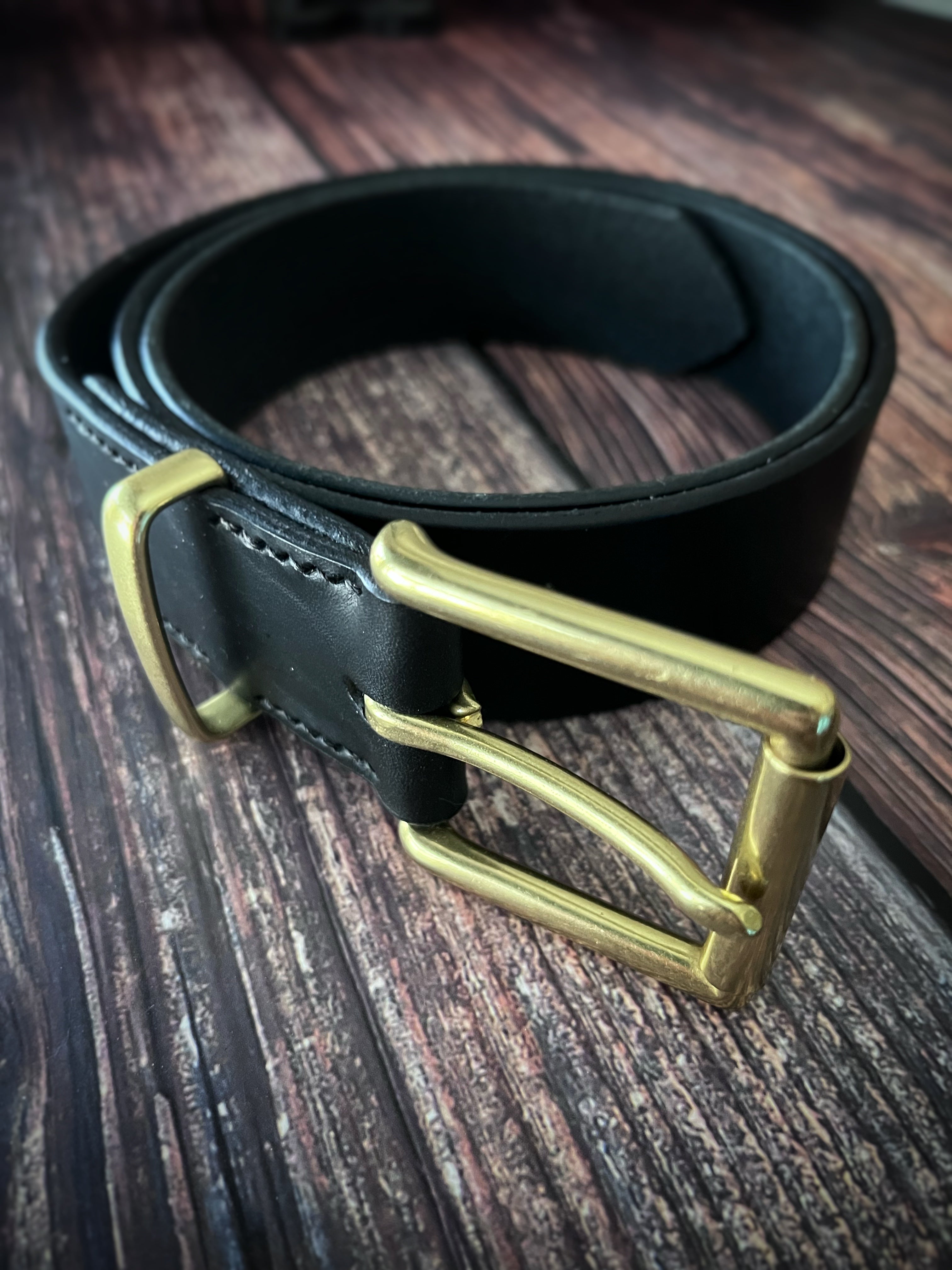 "Moorland" Handmade Leather Belt