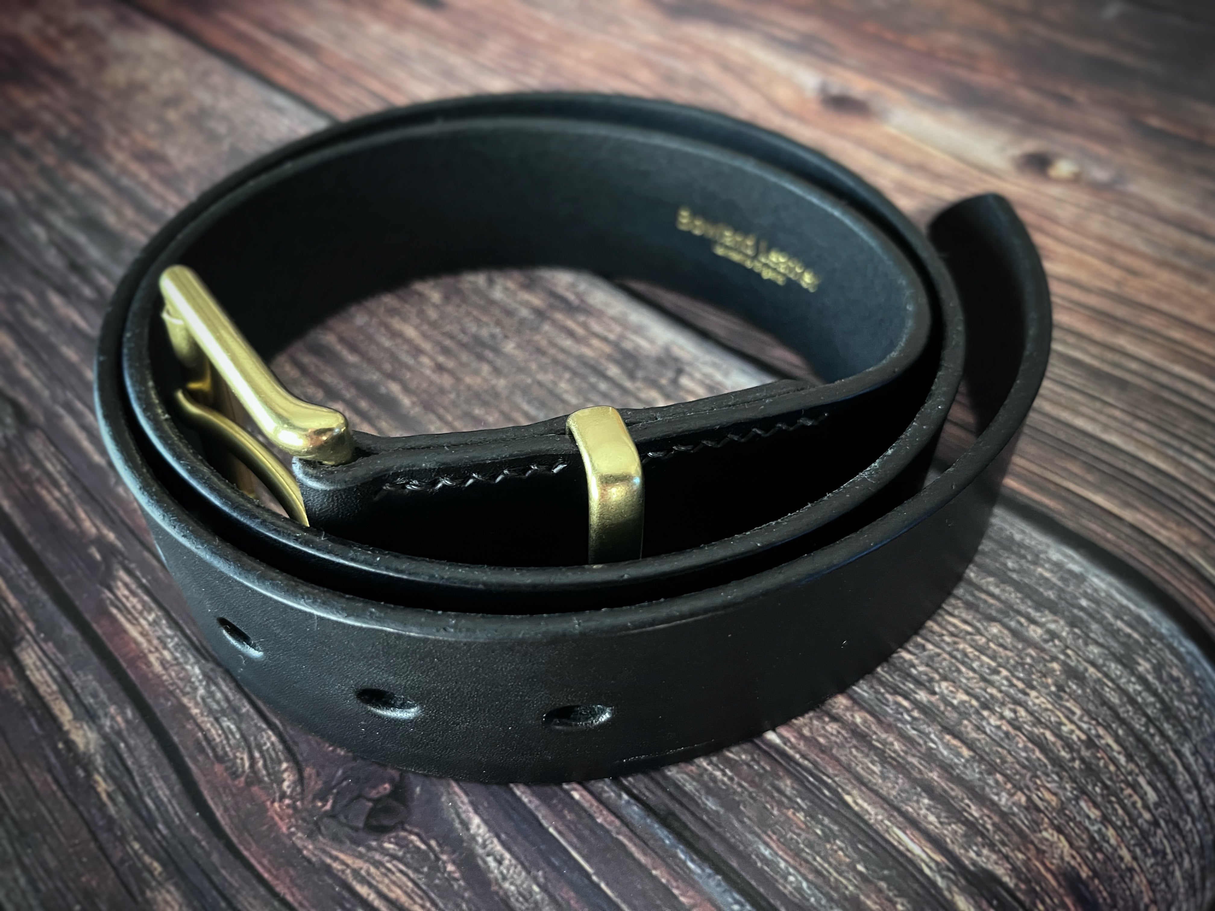 "Moorland" Handmade Leather Belt