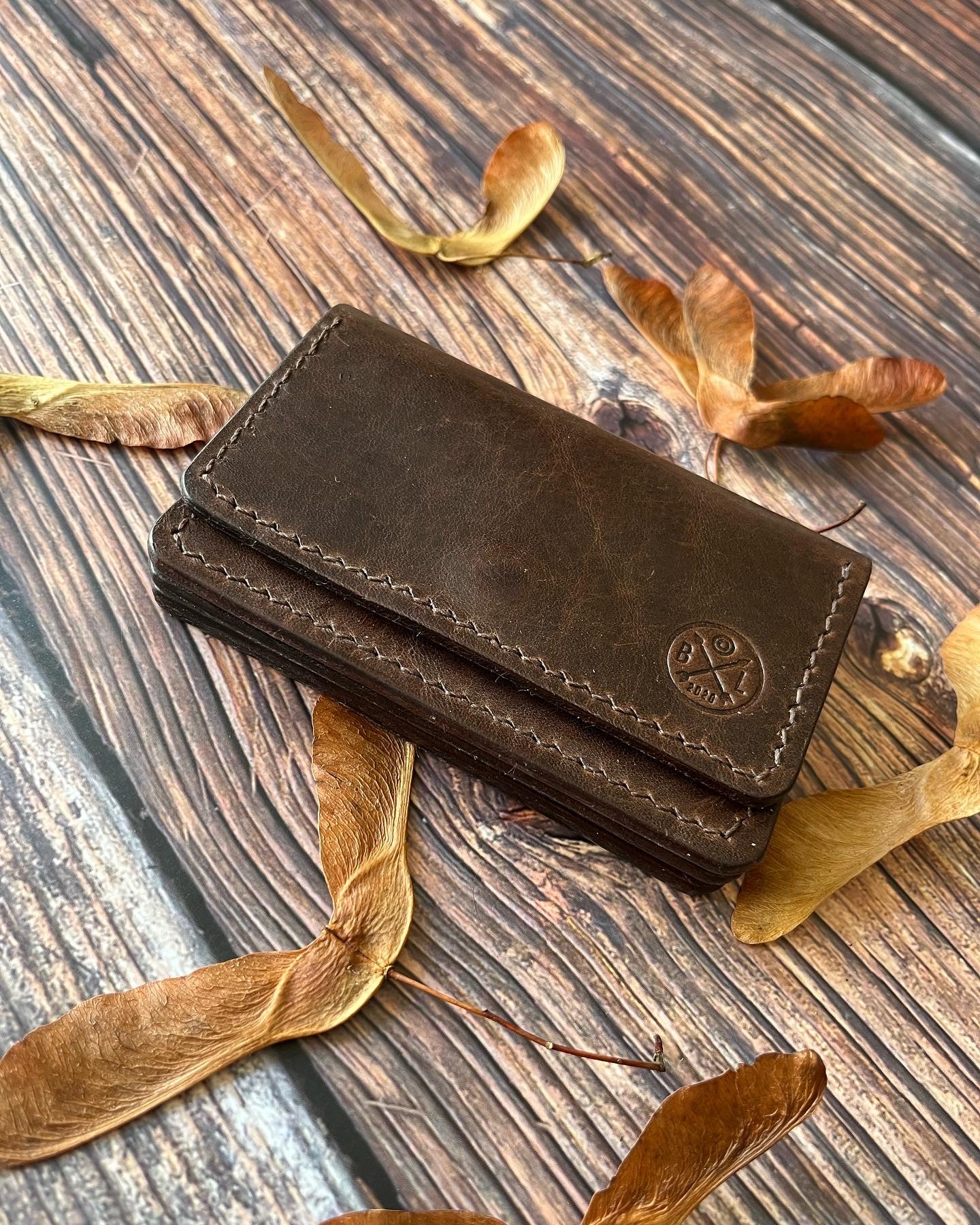 Higham Handmade Leather Multi Pocket Purse / Cardholder