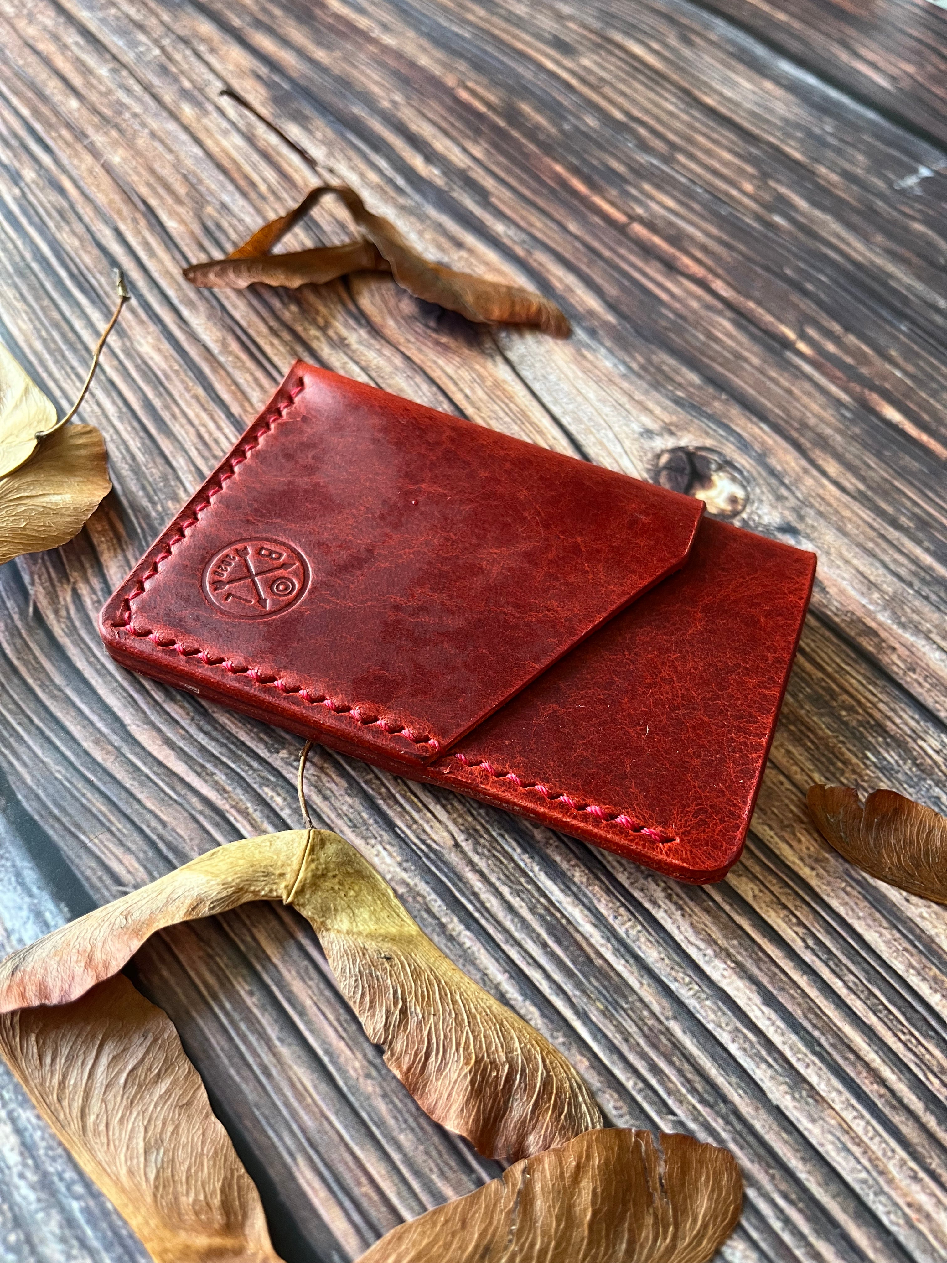 "Altham" Handmade Leather Minimalist Wallet/Cardholder