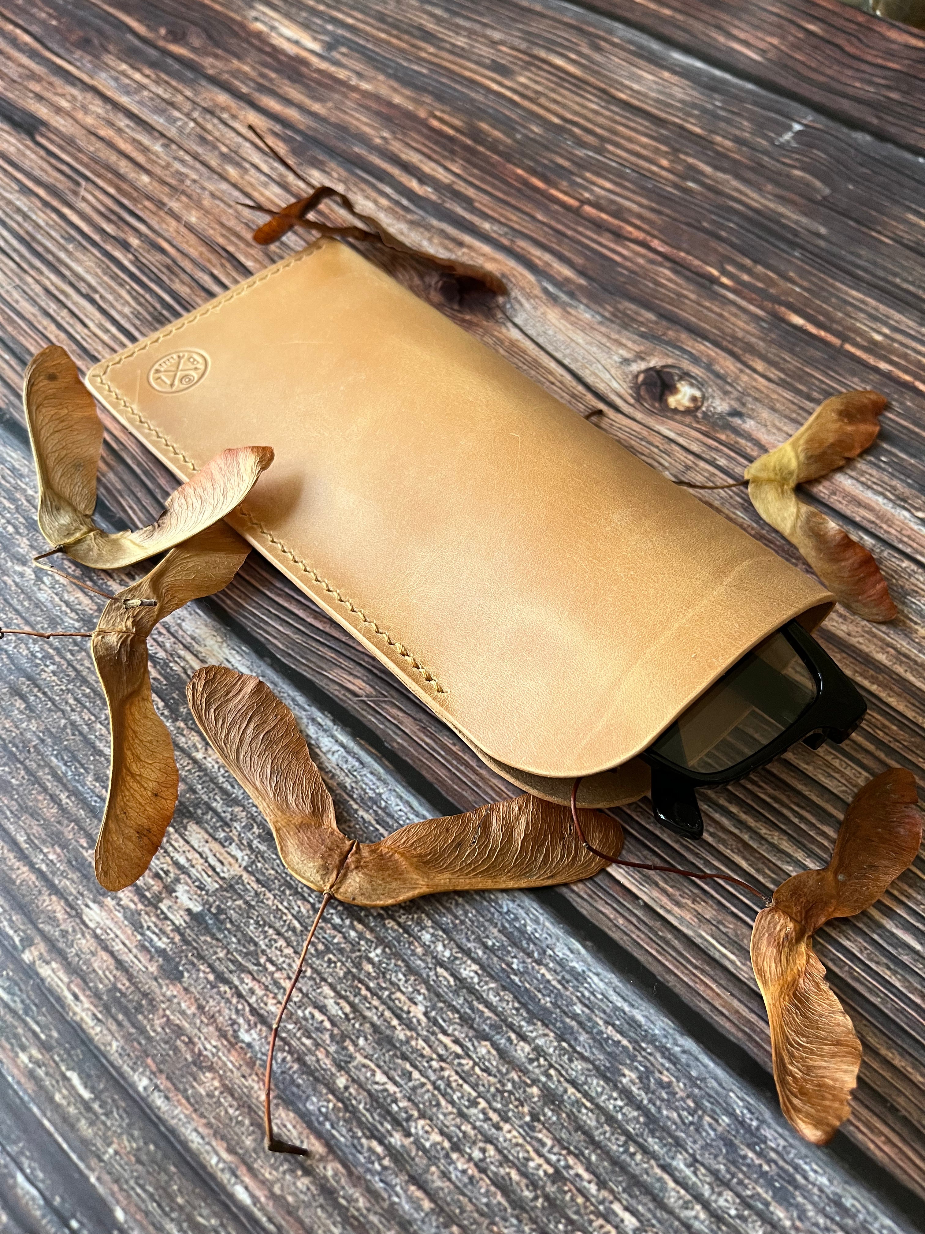 Mitton Handmade Leather Glasses Case