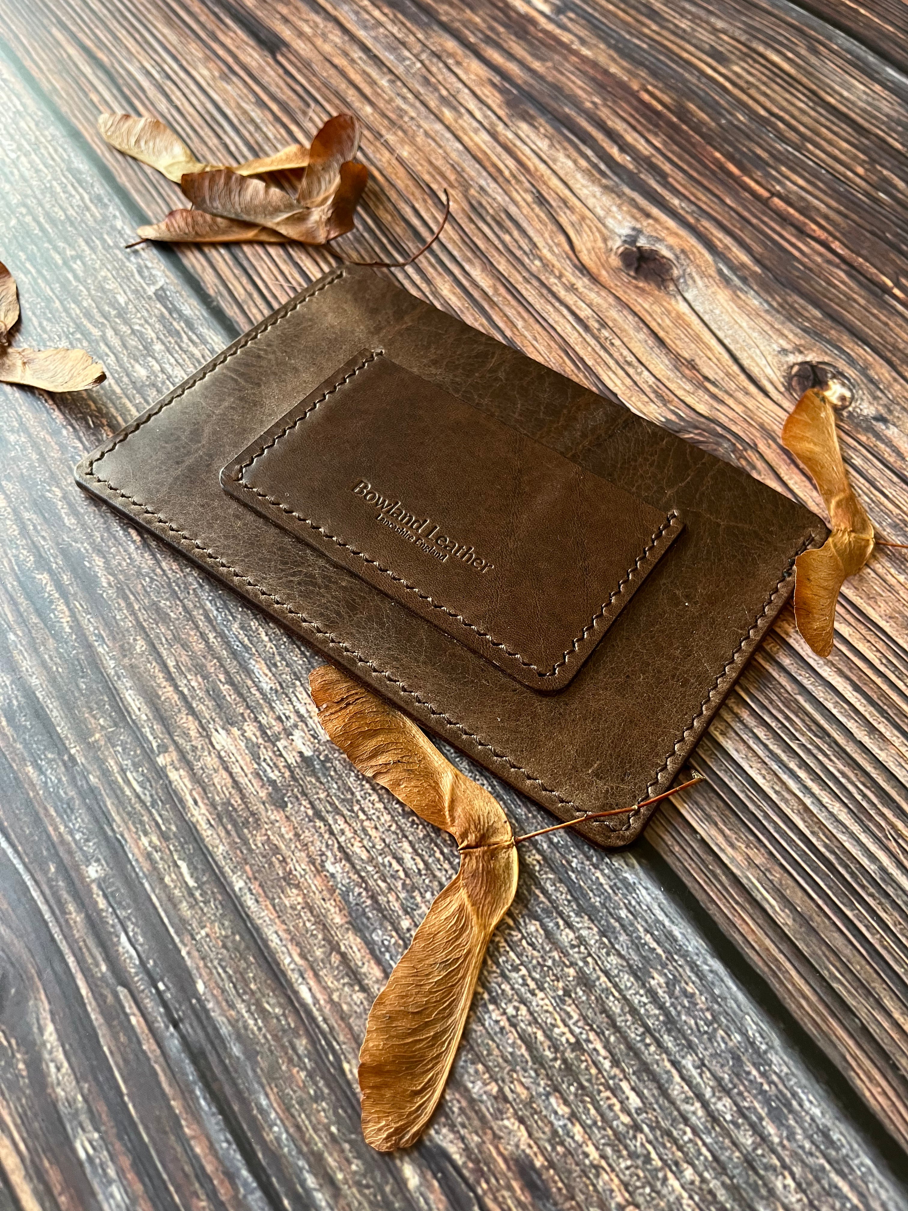 “Parlick” Leather Passport and Travel Documents Sleeve.