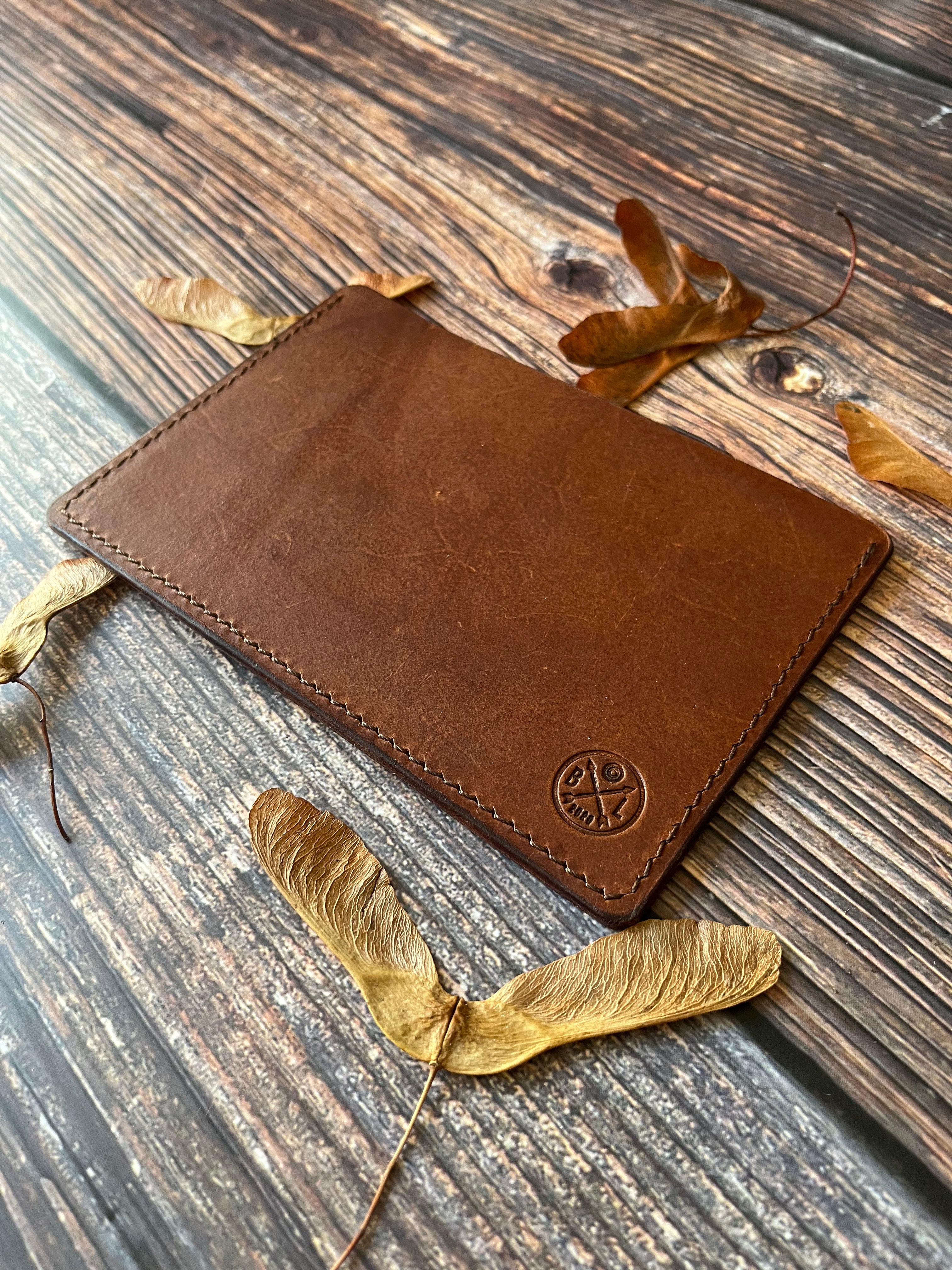 “Parlick” Leather Passport and Travel Documents Sleeve.