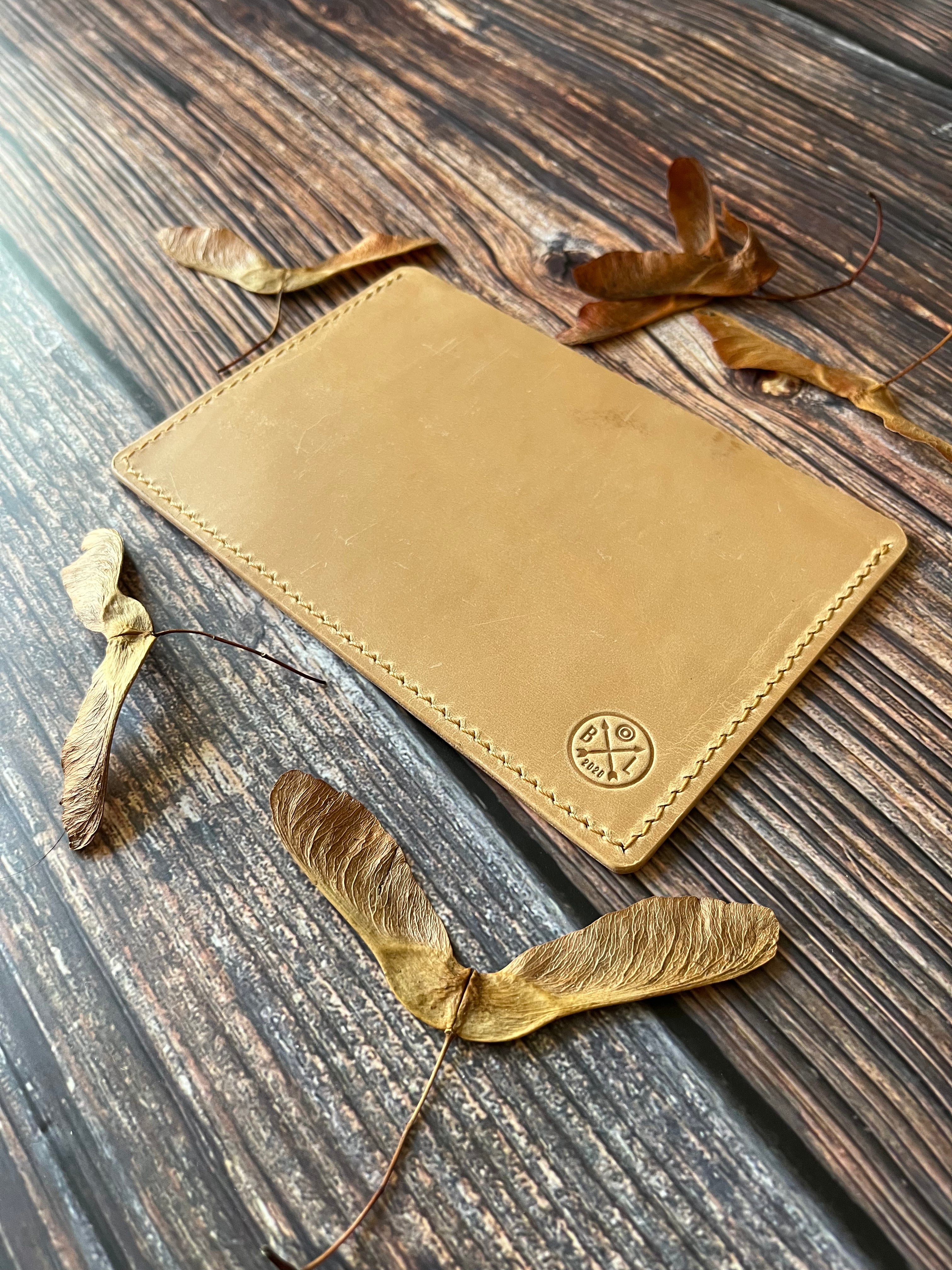 “Parlick” Leather Passport and Travel Documents Sleeve.
