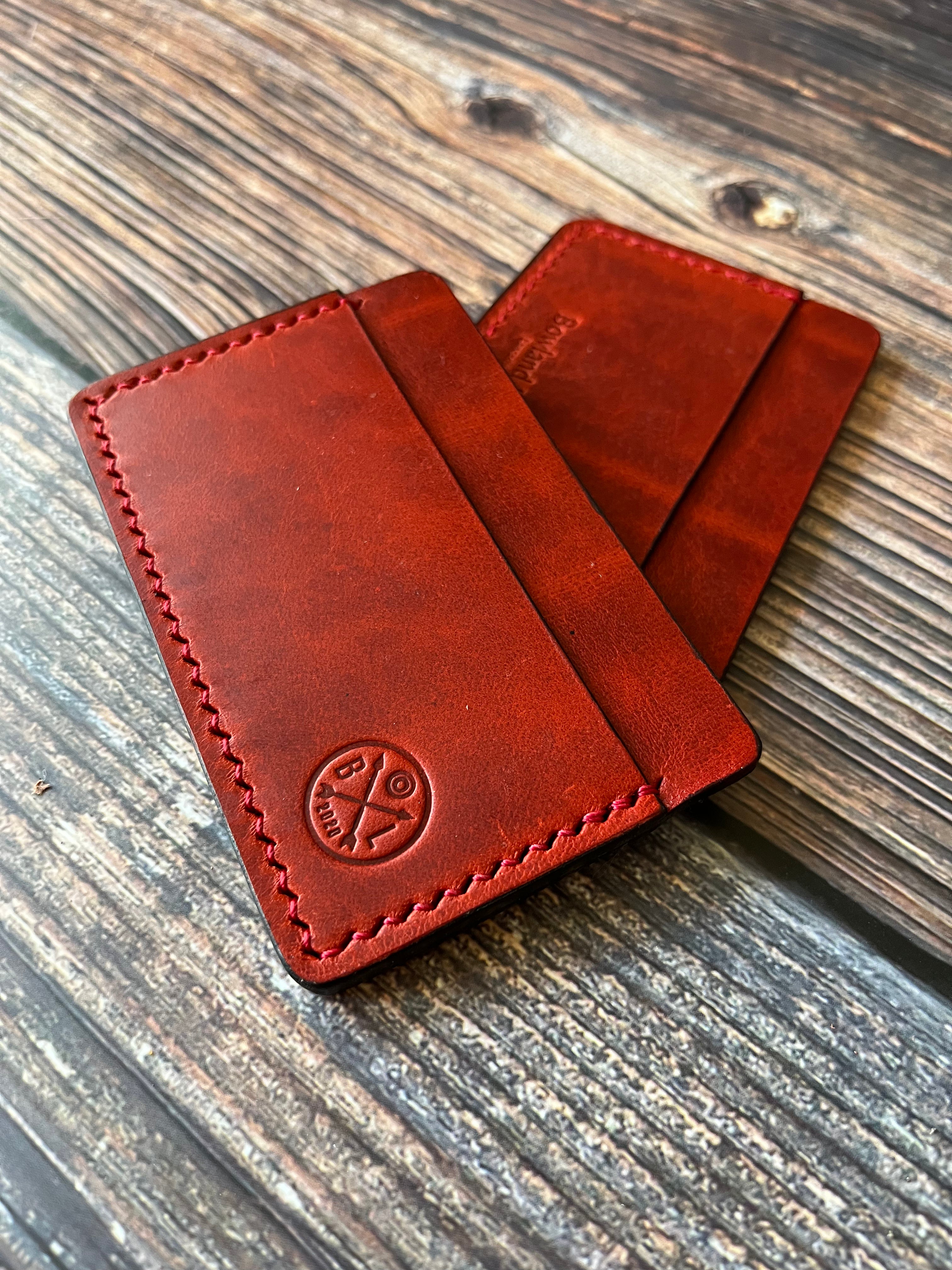 "Slaidburn" Handmade Leather Minimalist Wallet/Cardholder