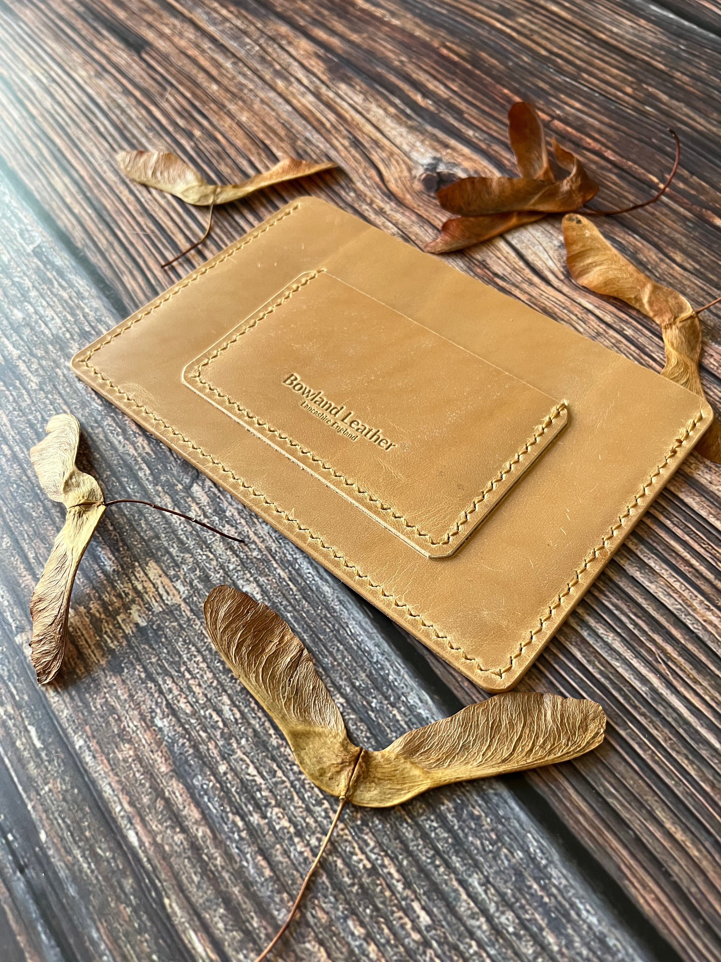 “Parlick” Leather Passport and Travel Documents Sleeve.