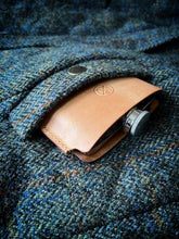 Load image into Gallery viewer, The Ridge 6oz Leather Hipflask
