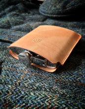 Load image into Gallery viewer, The Ridge 6oz Leather Hipflask
