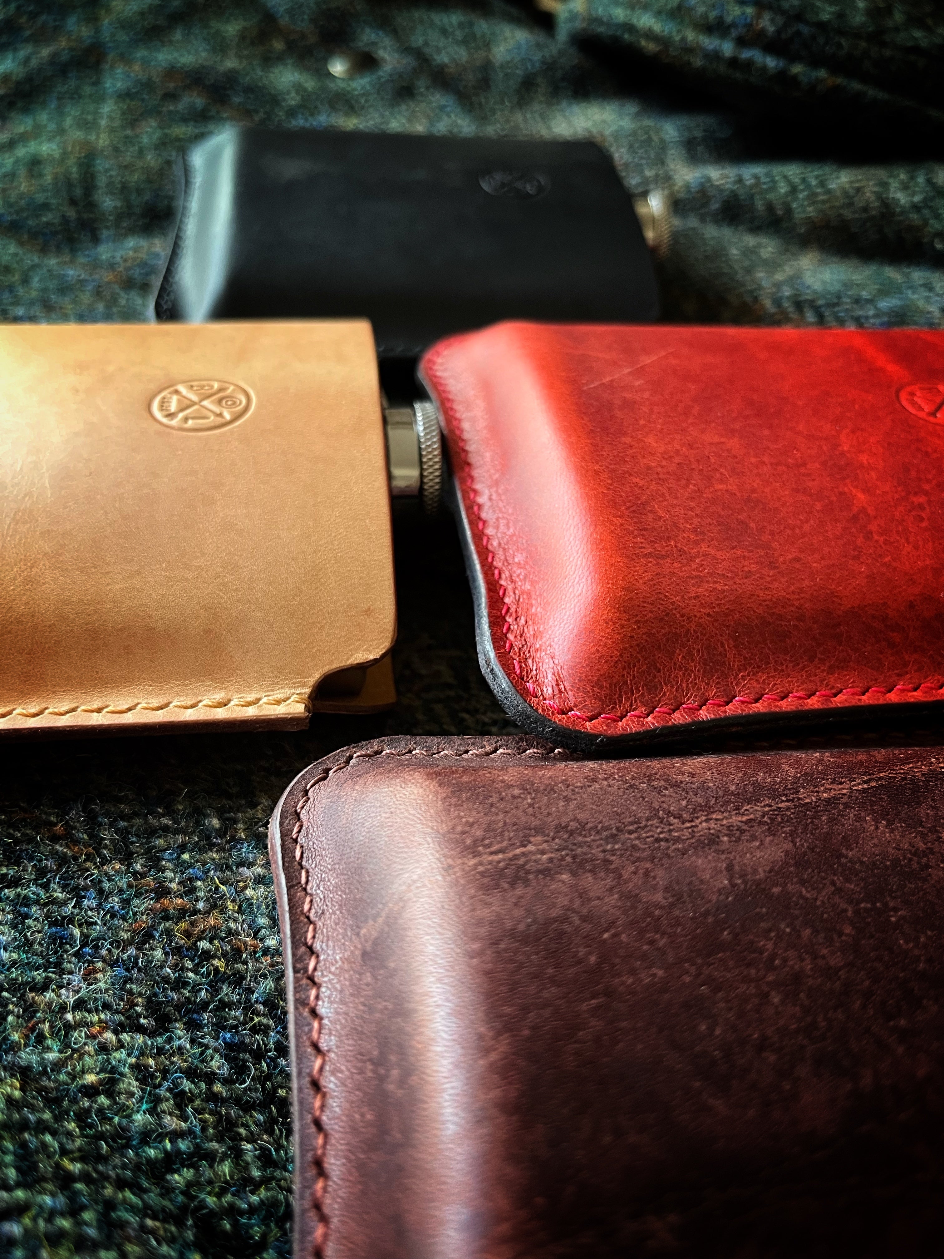 The Ridge 6oz Leather Hipflask