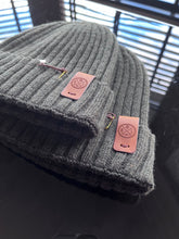 Load image into Gallery viewer, Unisex Bowland Merino Wool Fisherman’s Beanie | Seaweed Green
