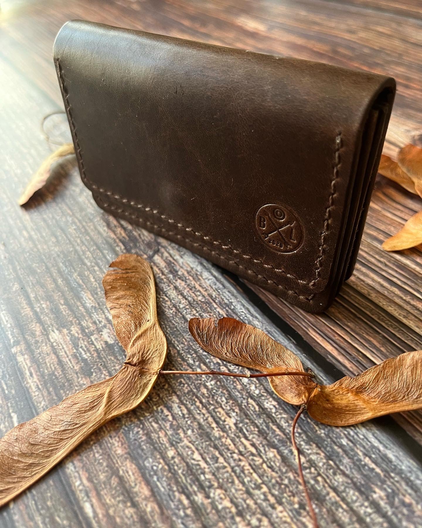 Higham Handmade Leather Multi Pocket Purse / Cardholder