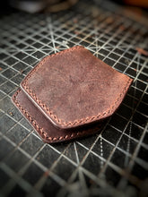 Load image into Gallery viewer, Stocks Handmade Leather Tray Coin Purse
