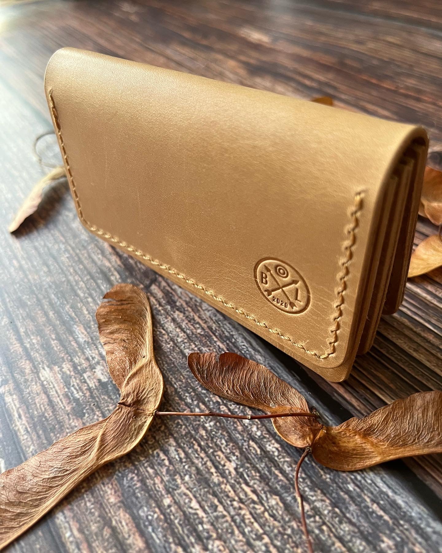 Higham Handmade Leather Multi Pocket Purse / Cardholder