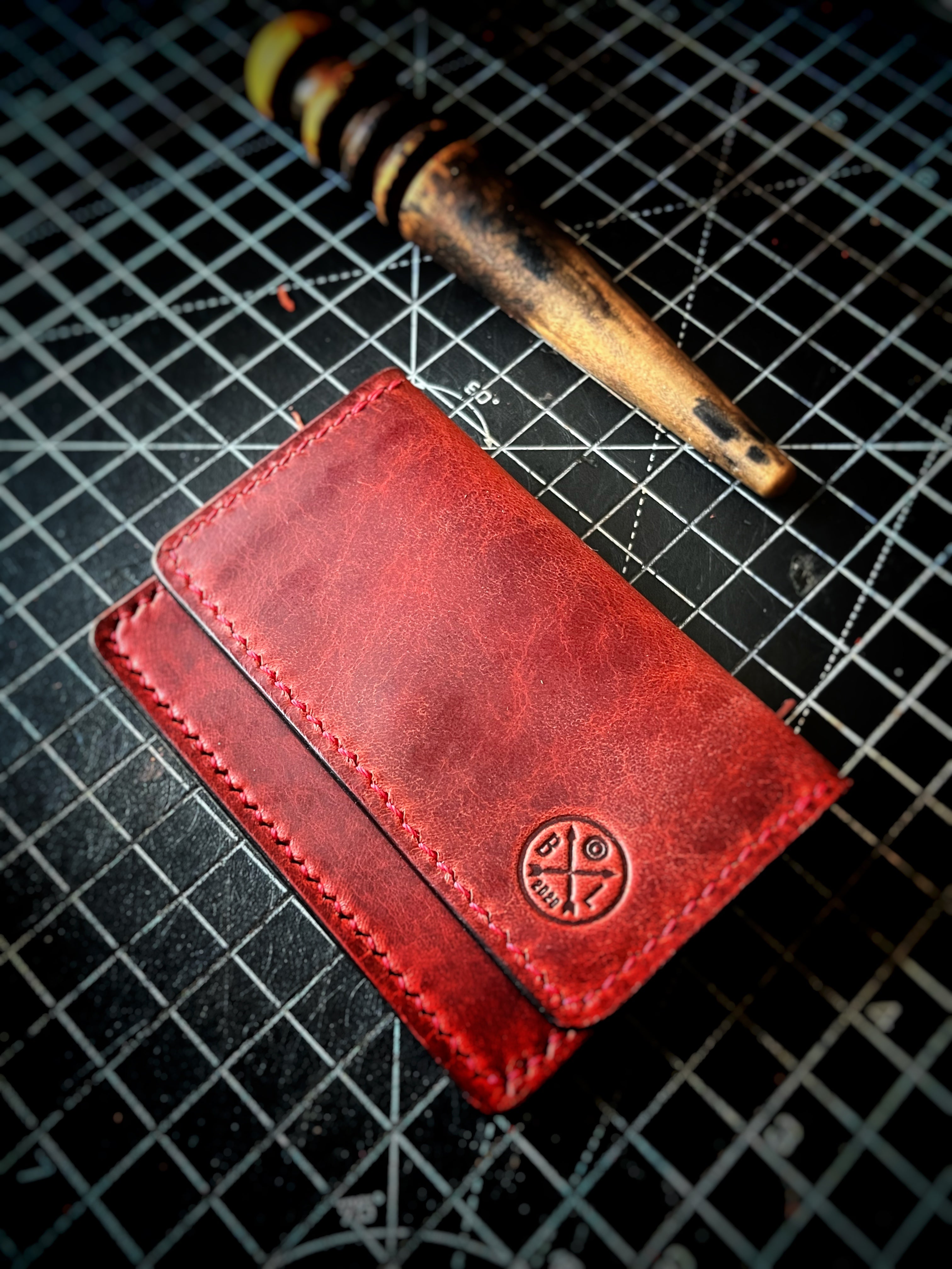 Higham Handmade Leather Multi Pocket Purse / Cardholder