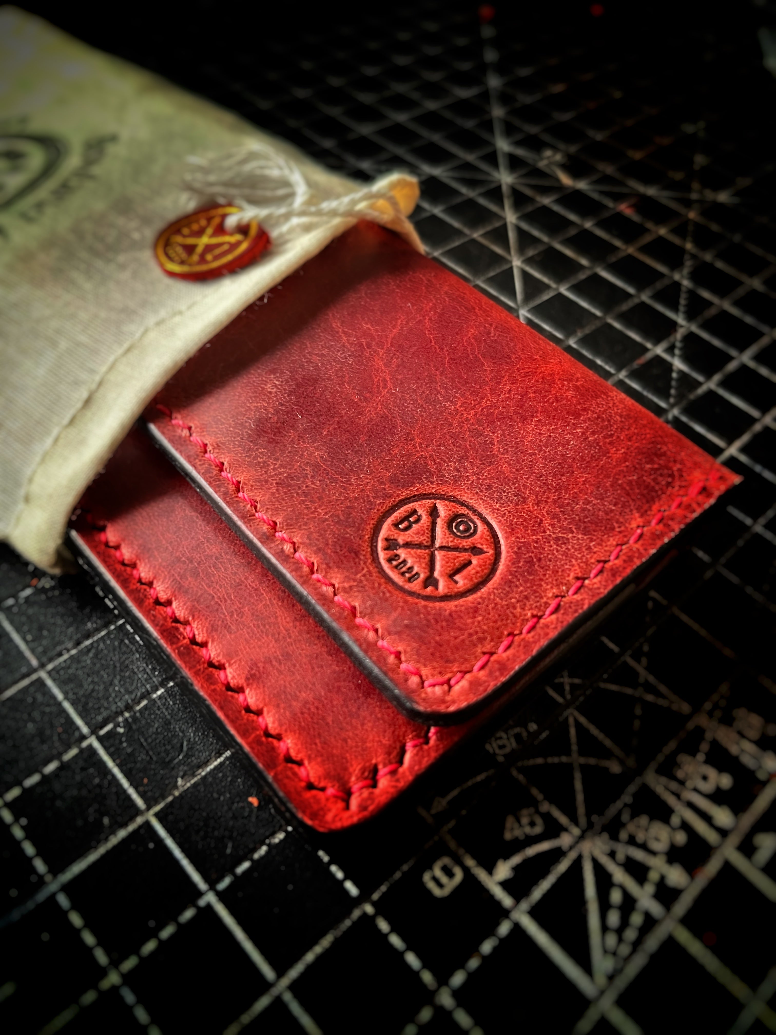 Higham Handmade Leather Multi Pocket Purse / Cardholder