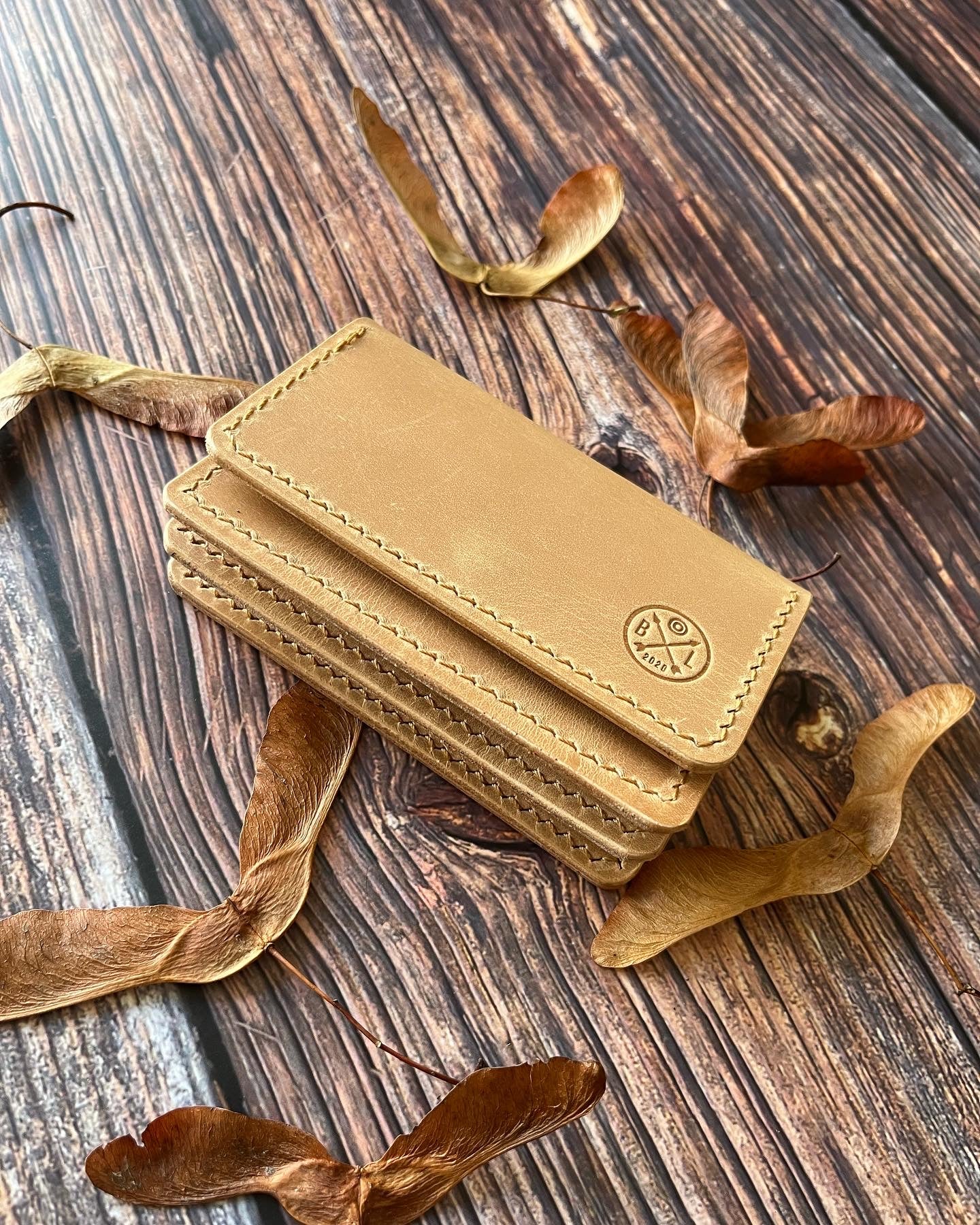 Higham Handmade Leather Multi Pocket Purse / Cardholder