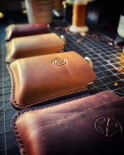 Load image into Gallery viewer, The Ridge 6oz Leather Hipflask
