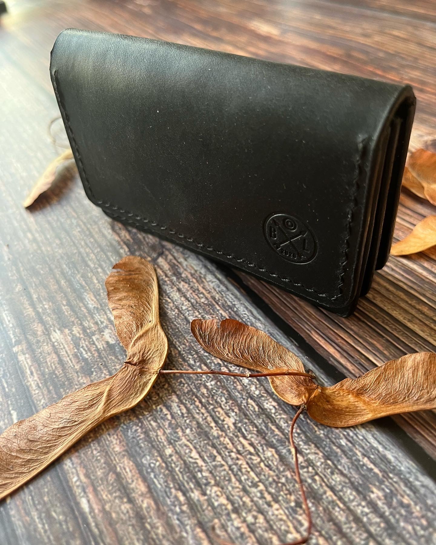 Higham Handmade Leather Multi Pocket Purse / Cardholder