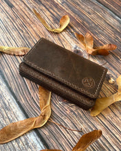 Load image into Gallery viewer, Higham Handmade Leather Multi Pocket Purse / Cardholder
