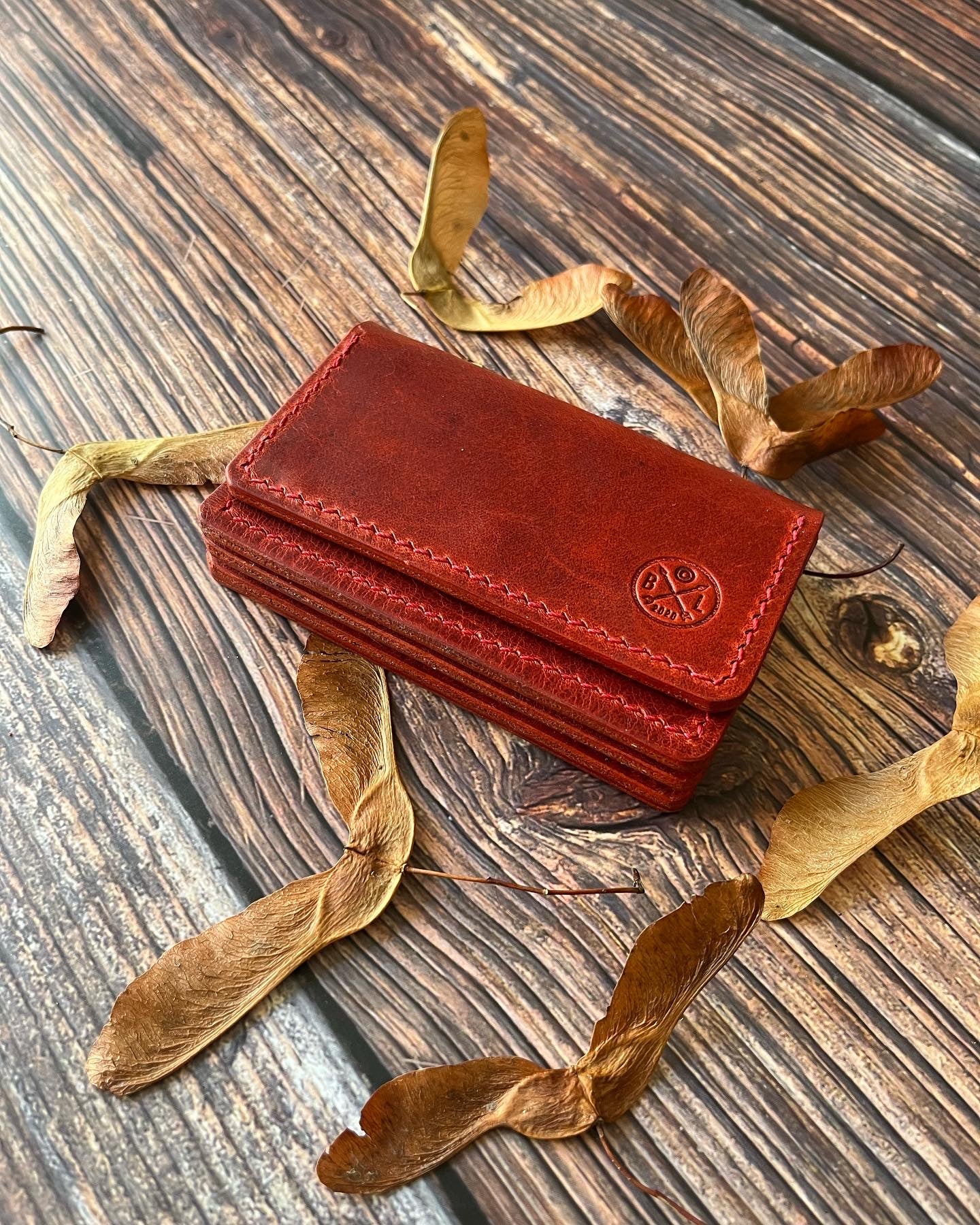 Higham Handmade Leather Multi Pocket Purse / Cardholder