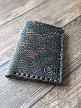Load image into Gallery viewer, &quot;Altham&quot; Handmade Minimalistic Wallet/Card Holder in Brown Buffalo Leather
