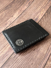 Load image into Gallery viewer, Sawley Minimalistic Leather Wallet - Handmade in England
