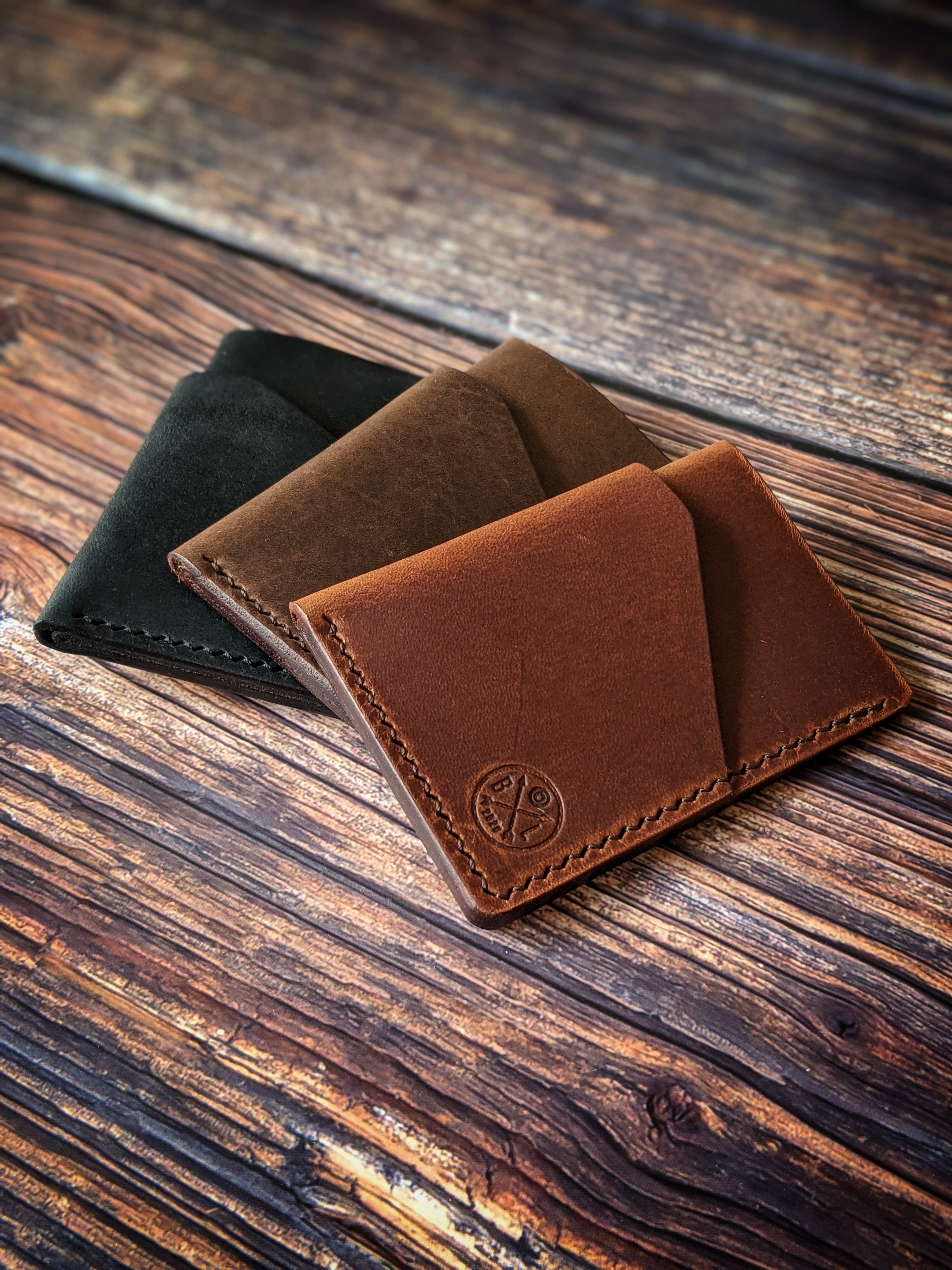 "Altham" Handmade Leather Minimalist Wallet/Cardholder