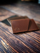 Load image into Gallery viewer, &quot;Altham&quot; Handmade Leather Minimalist Wallet/Cardholder
