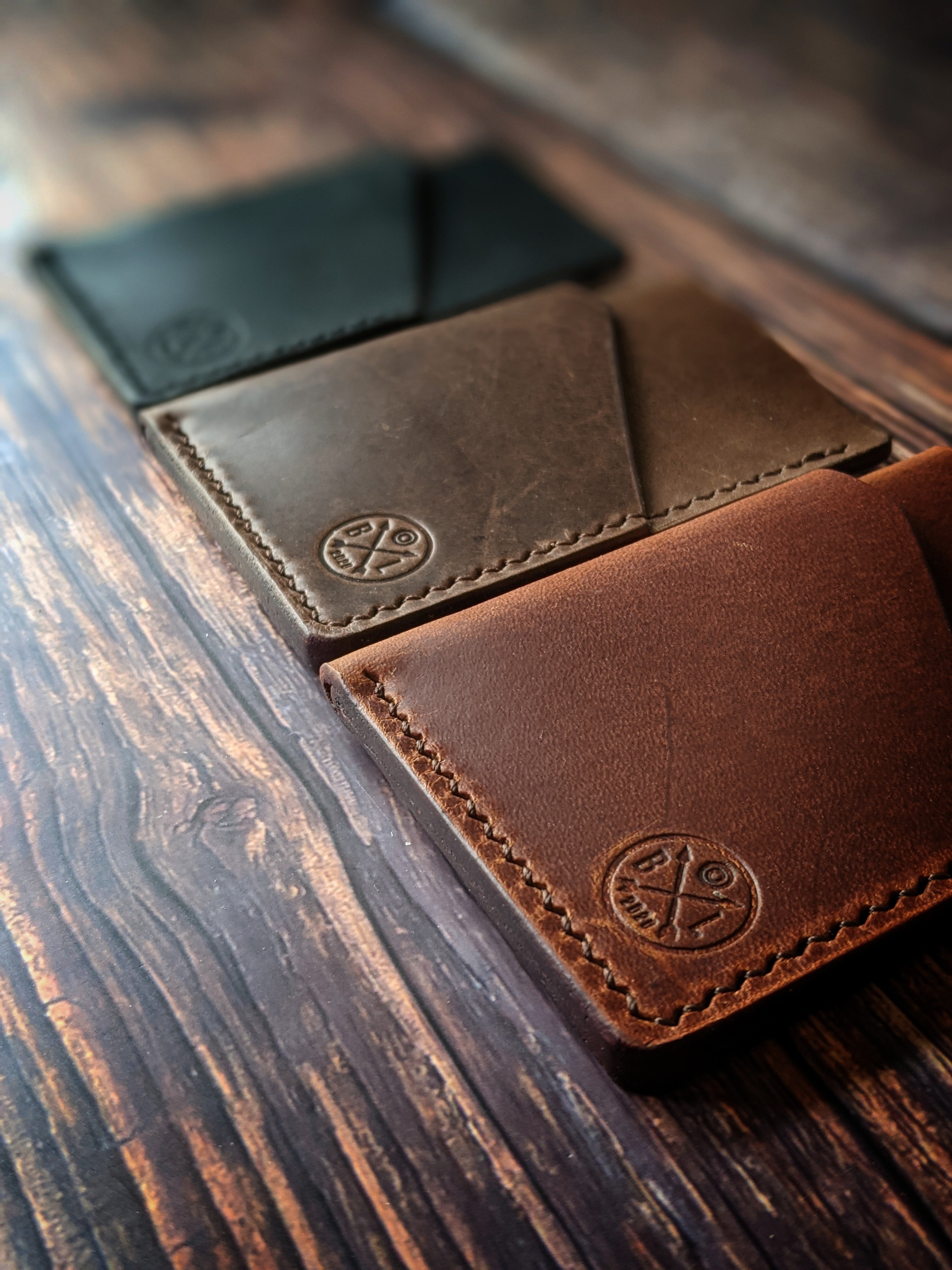 "Altham" Handmade Leather Minimalist Wallet/Cardholder