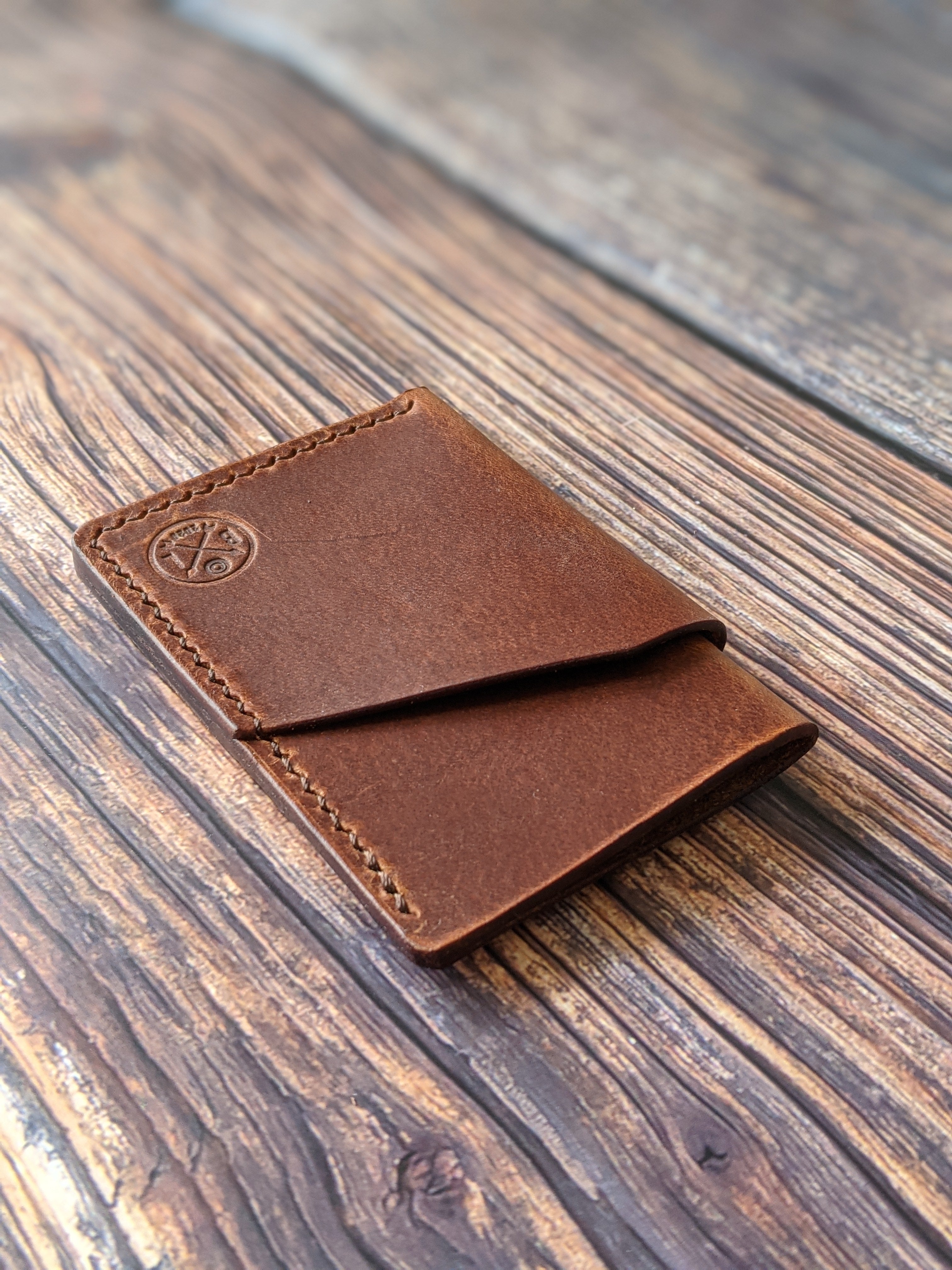 "Altham" Handmade Leather Minimalist Wallet/Cardholder