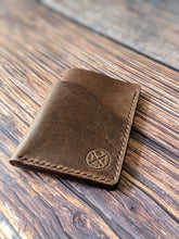 Load image into Gallery viewer, &quot;Altham&quot; Handmade Leather Minimalist Wallet/Cardholder
