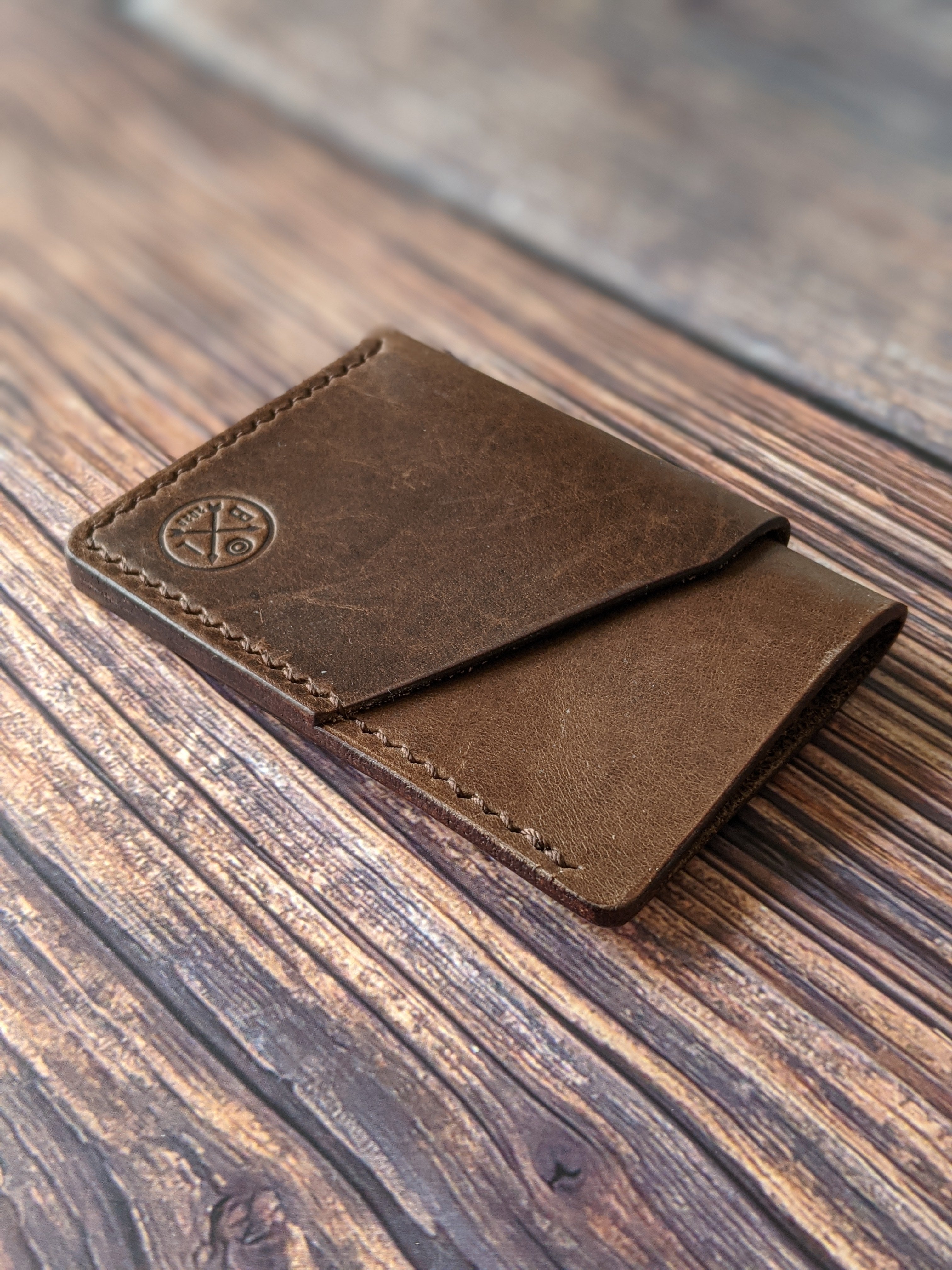 "Altham" Handmade Leather Minimalist Wallet/Cardholder