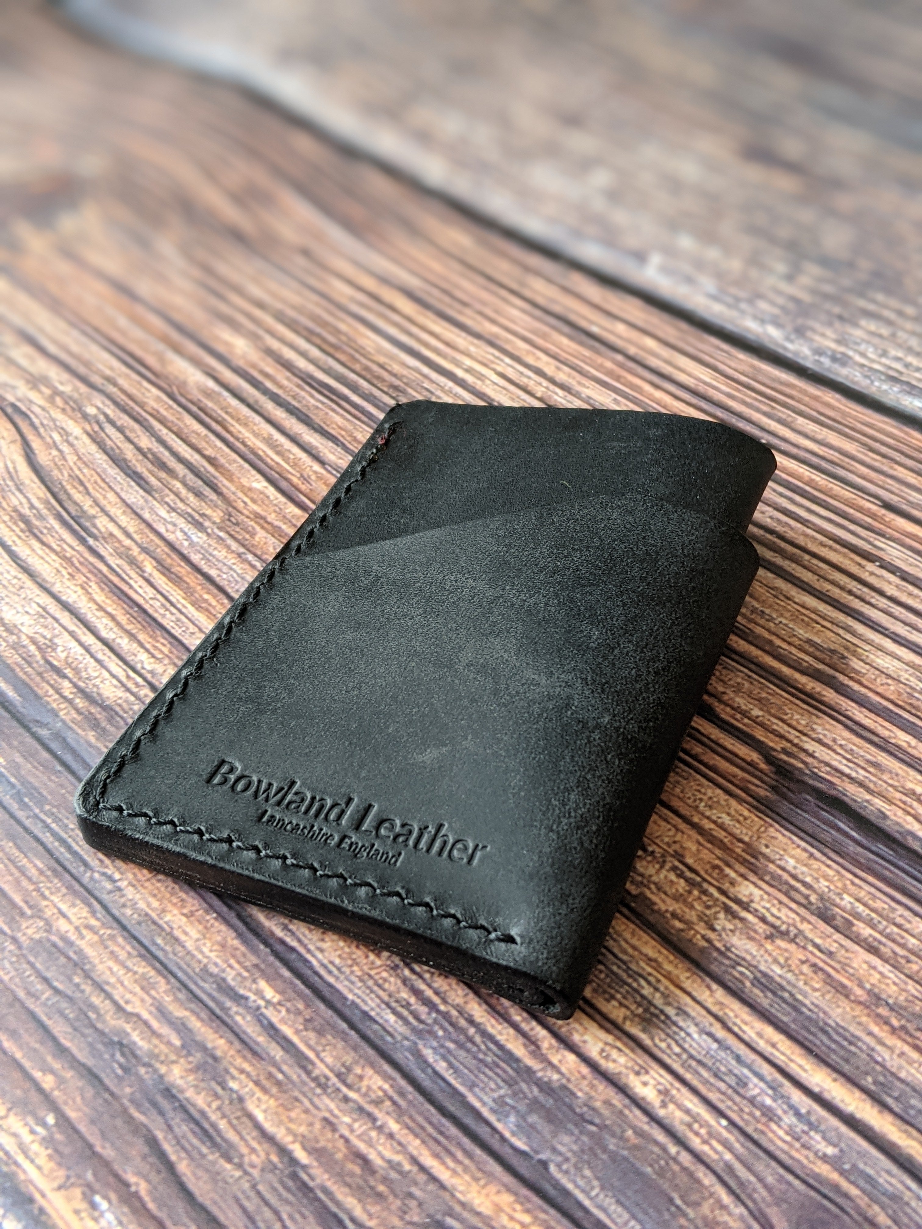 "Altham" Handmade Leather Minimalist Wallet/Cardholder
