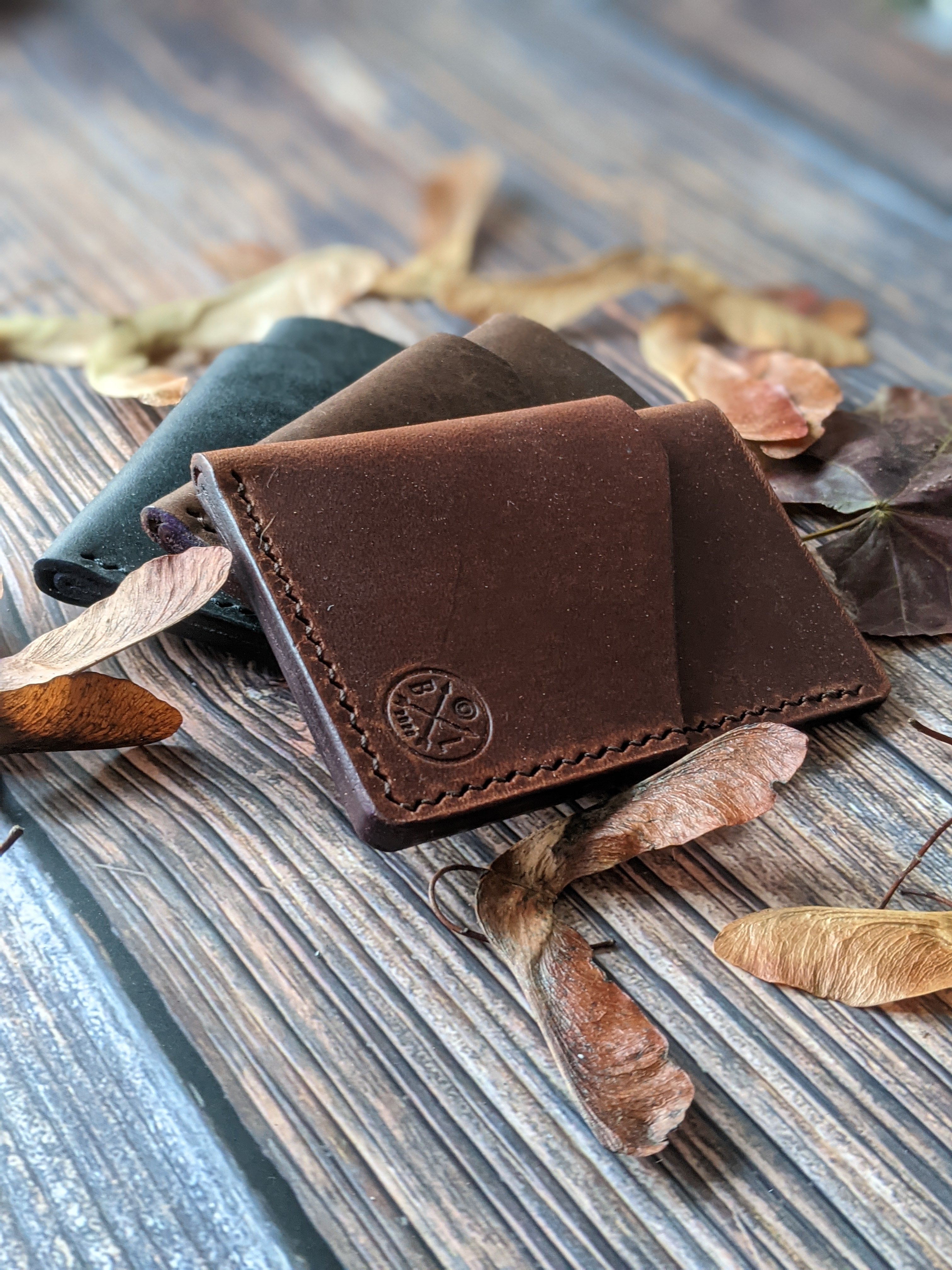 "Altham" Handmade Leather Minimalist Wallet/Cardholder