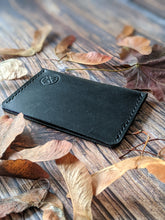 Load image into Gallery viewer, &quot;Newton&quot; Handmade Leather Card Slip
