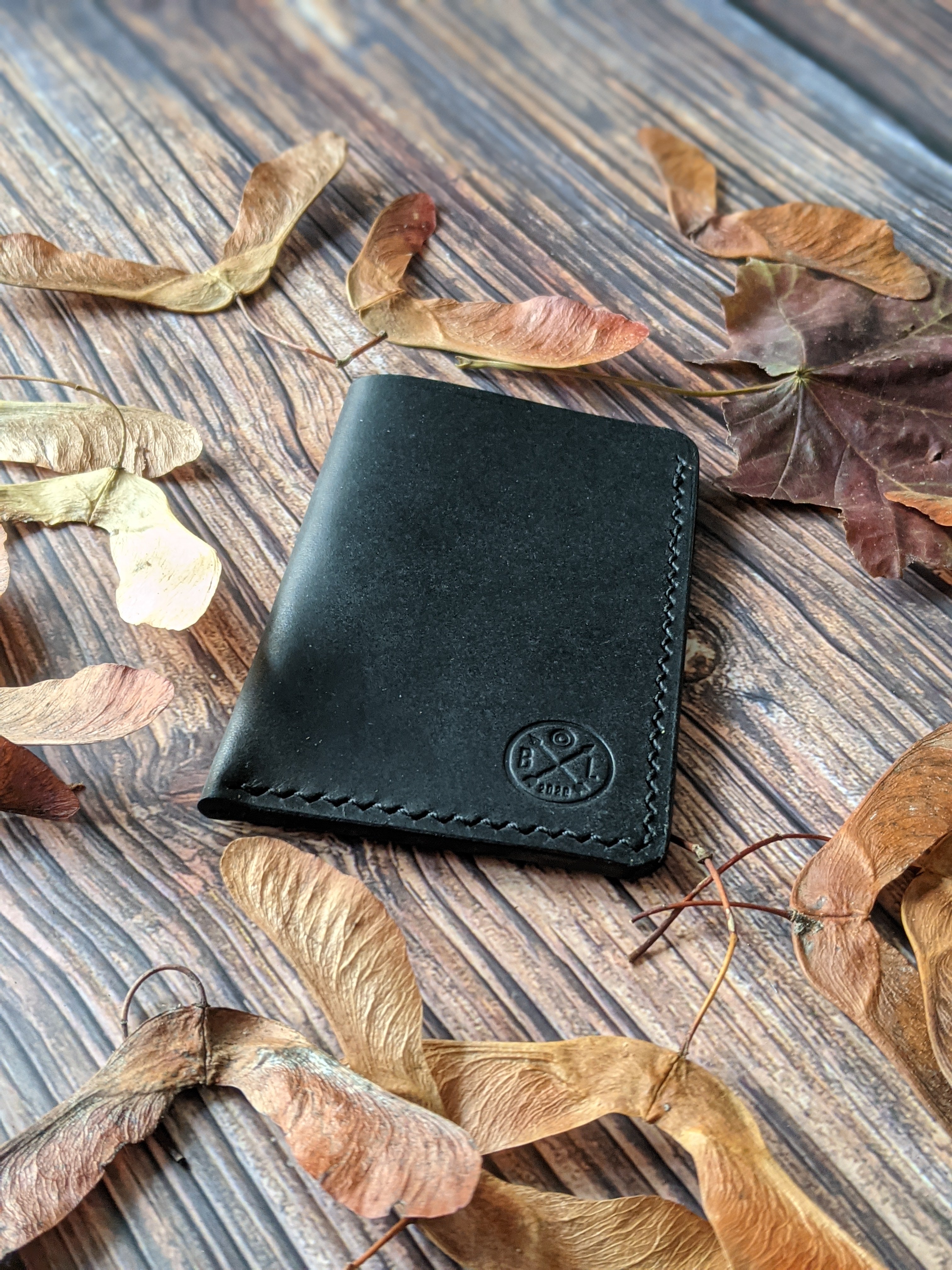 "Coppice" V2 Handmade Leather Card Holder