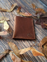 Load image into Gallery viewer, &quot;Coppice&quot; V2 Handmade Leather Card Holder
