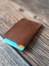 Load image into Gallery viewer, &quot;Coppice&quot; V2 Handmade Leather Card Holder

