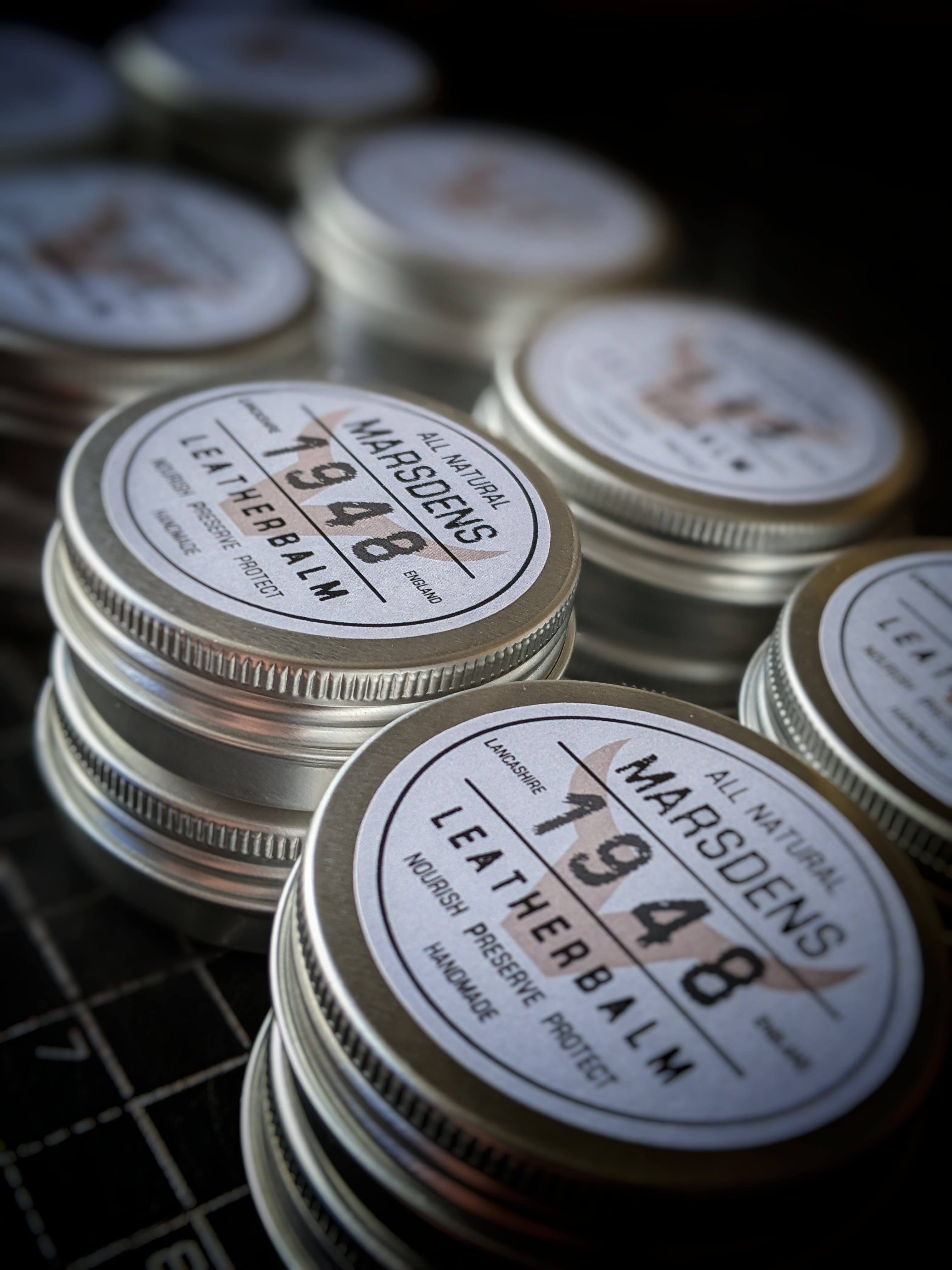Marsden's Leather Balm 30ml/1oz Tin Twin Pack