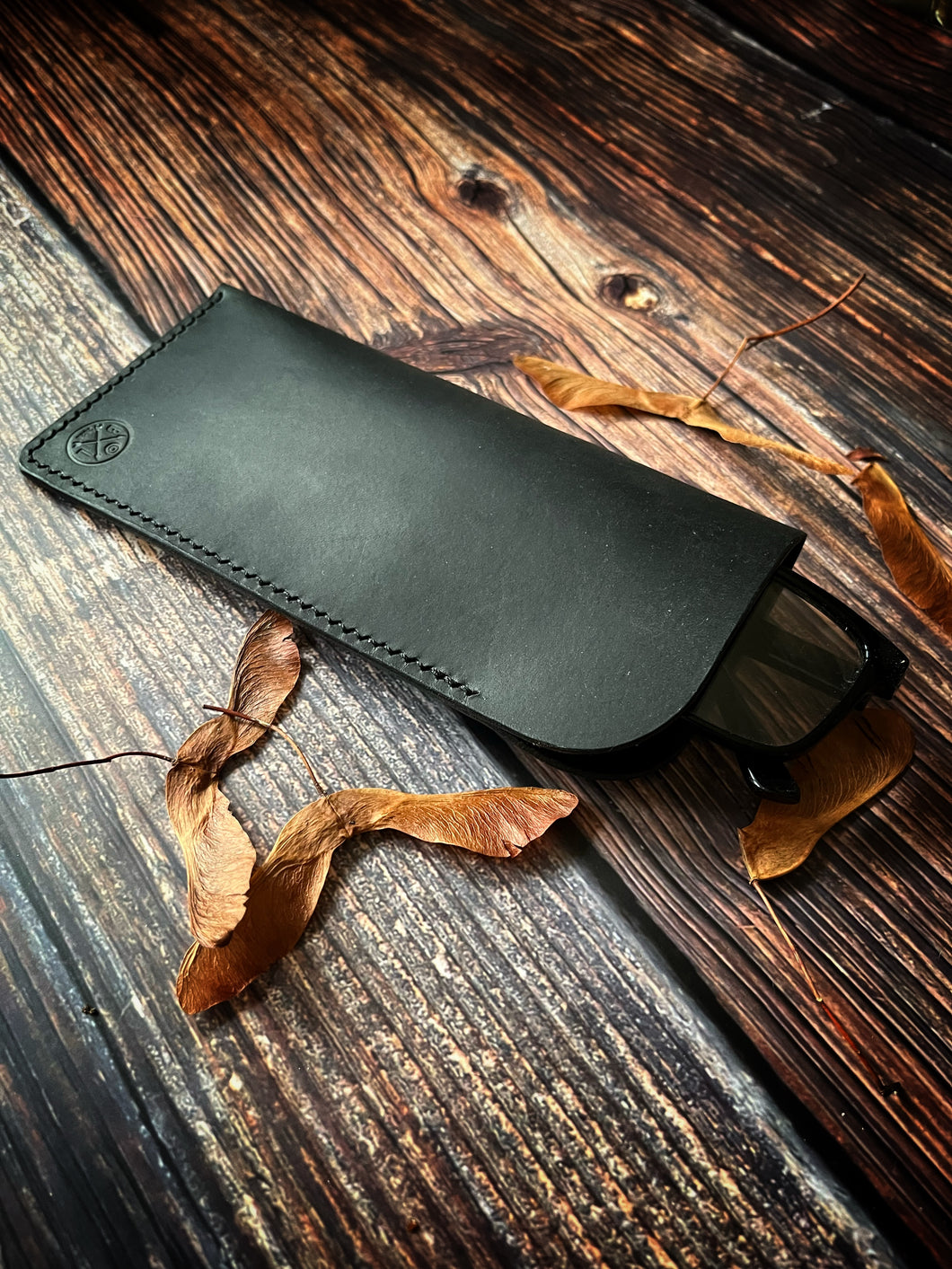 Mitton Handmade Leather Glasses Case