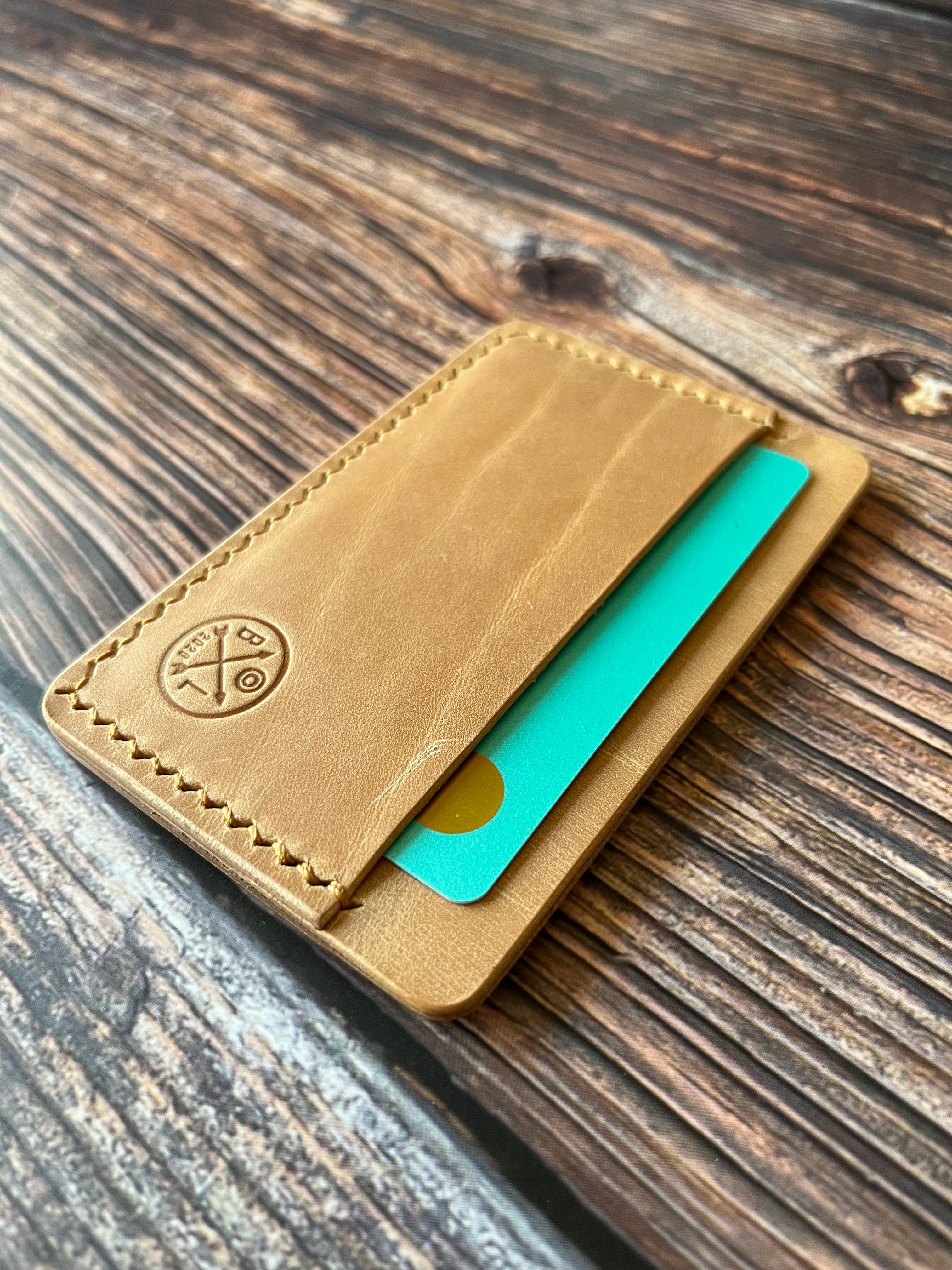 "Slaidburn" Handmade Leather Minimalist Wallet/Cardholder