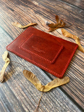 Load image into Gallery viewer, “Parlick” Leather Passport and Travel Documents Sleave.

