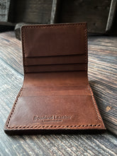 Load image into Gallery viewer, Roughlee Handmade Leather Bifold Wallet
