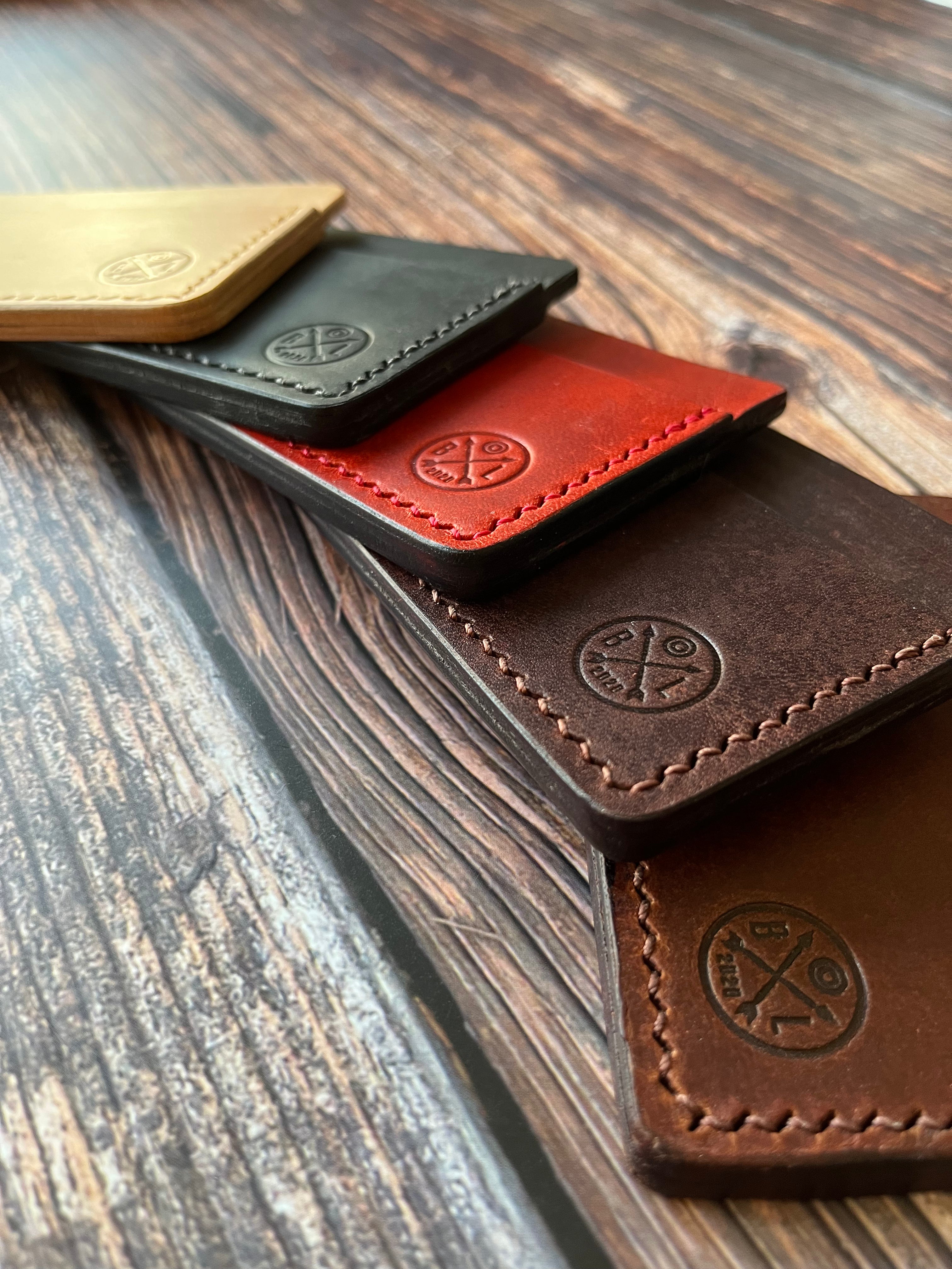 "Slaidburn" Handmade Leather Minimalist Wallet/Cardholder