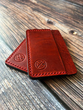 Load image into Gallery viewer, &quot;Slaidburn&quot; Handmade Leather Minimalist Wallet/Cardholder
