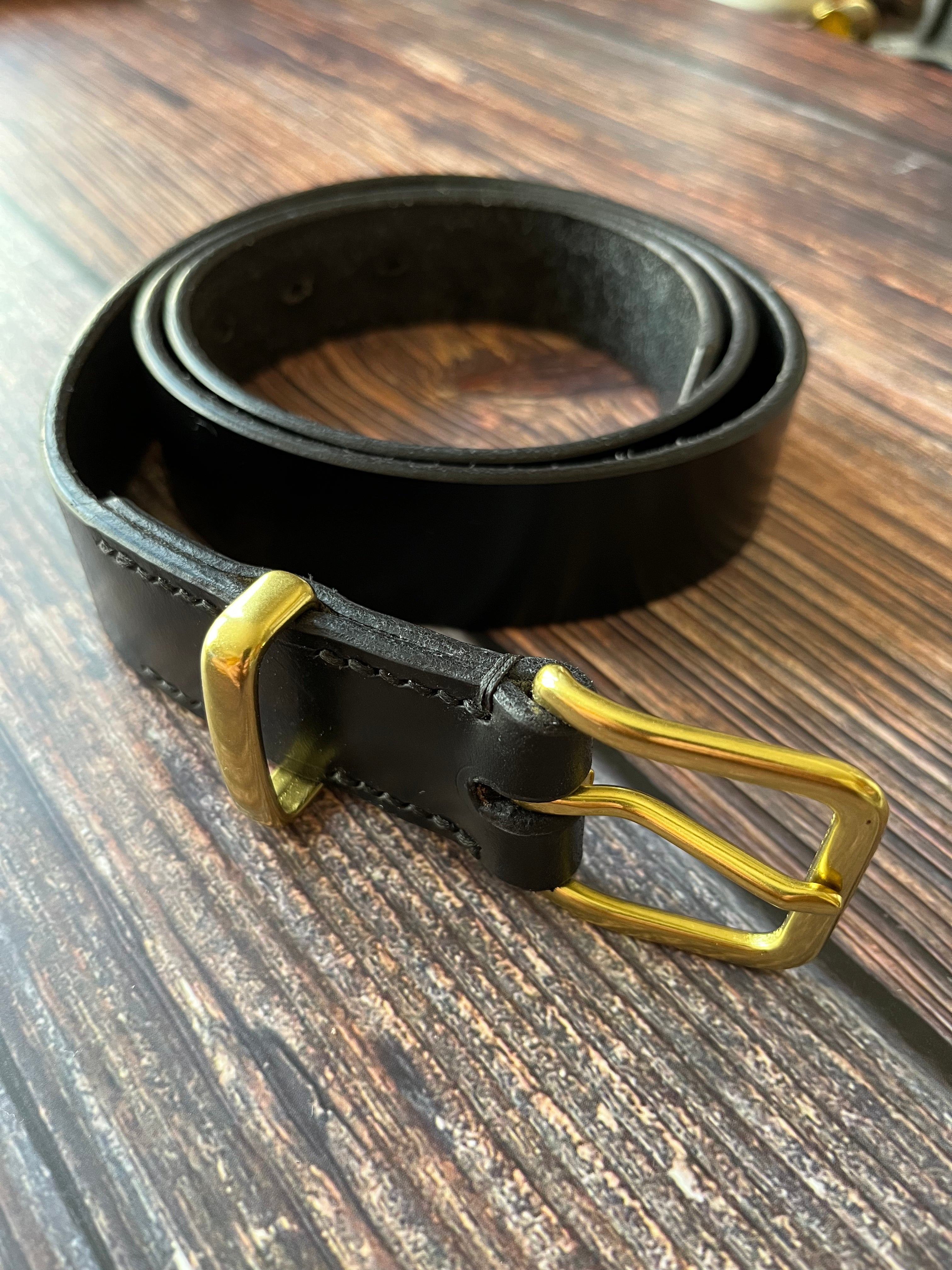 “Sabden” Handstitched Bridle Leather Belt.