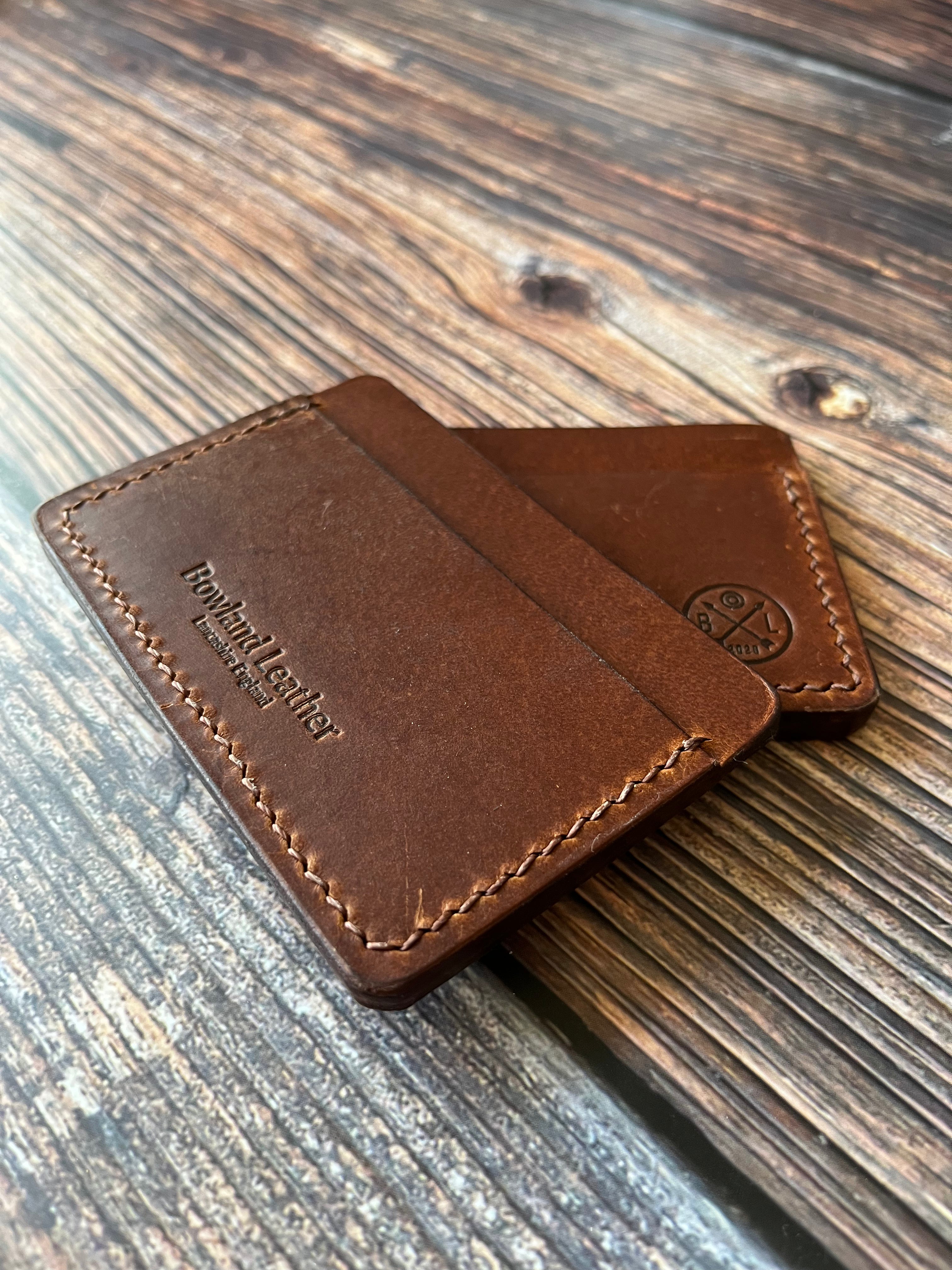 "Slaidburn" Handmade Leather Minimalist Wallet/Cardholder