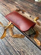 Load image into Gallery viewer, Mitton Handmade Leather Glasses Case
