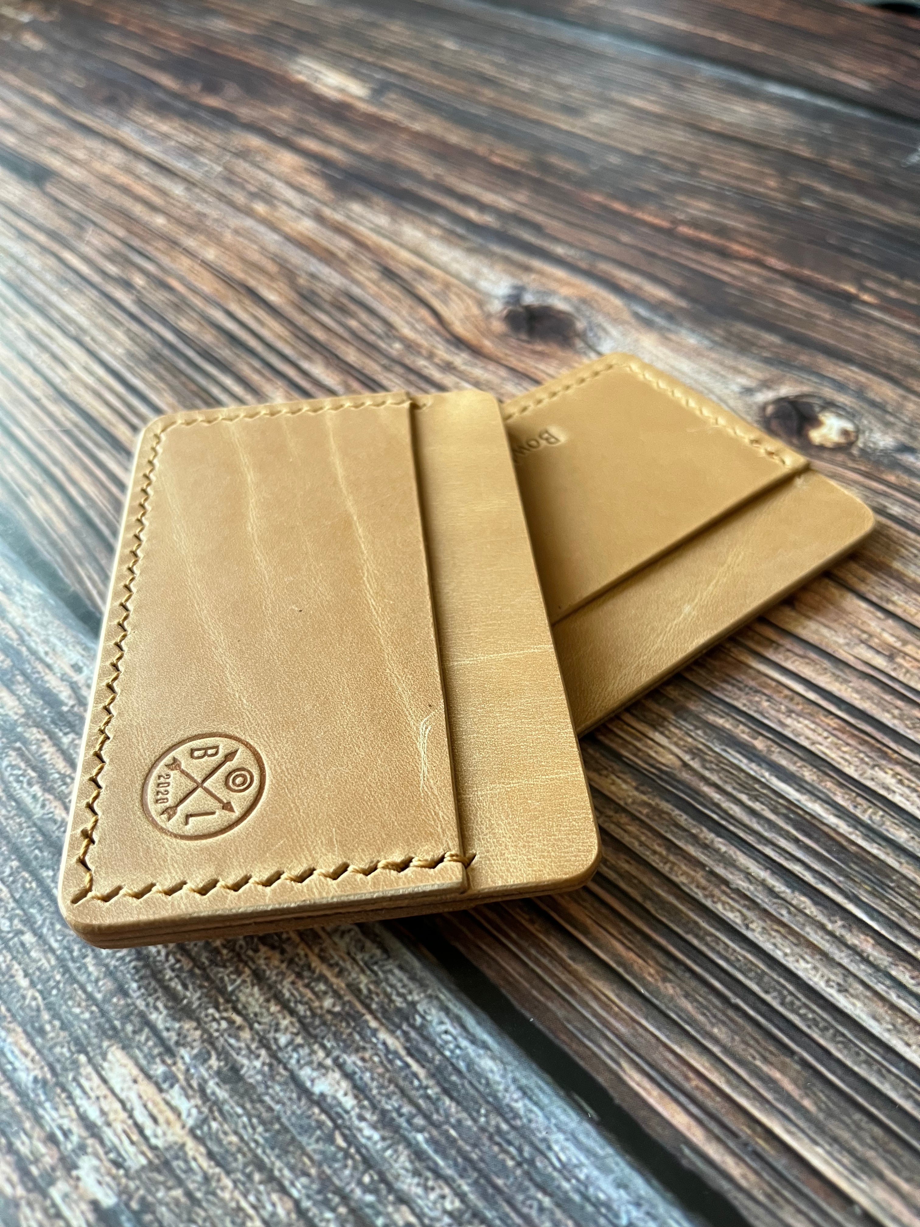 "Slaidburn" Handmade Leather Minimalist Wallet/Cardholder